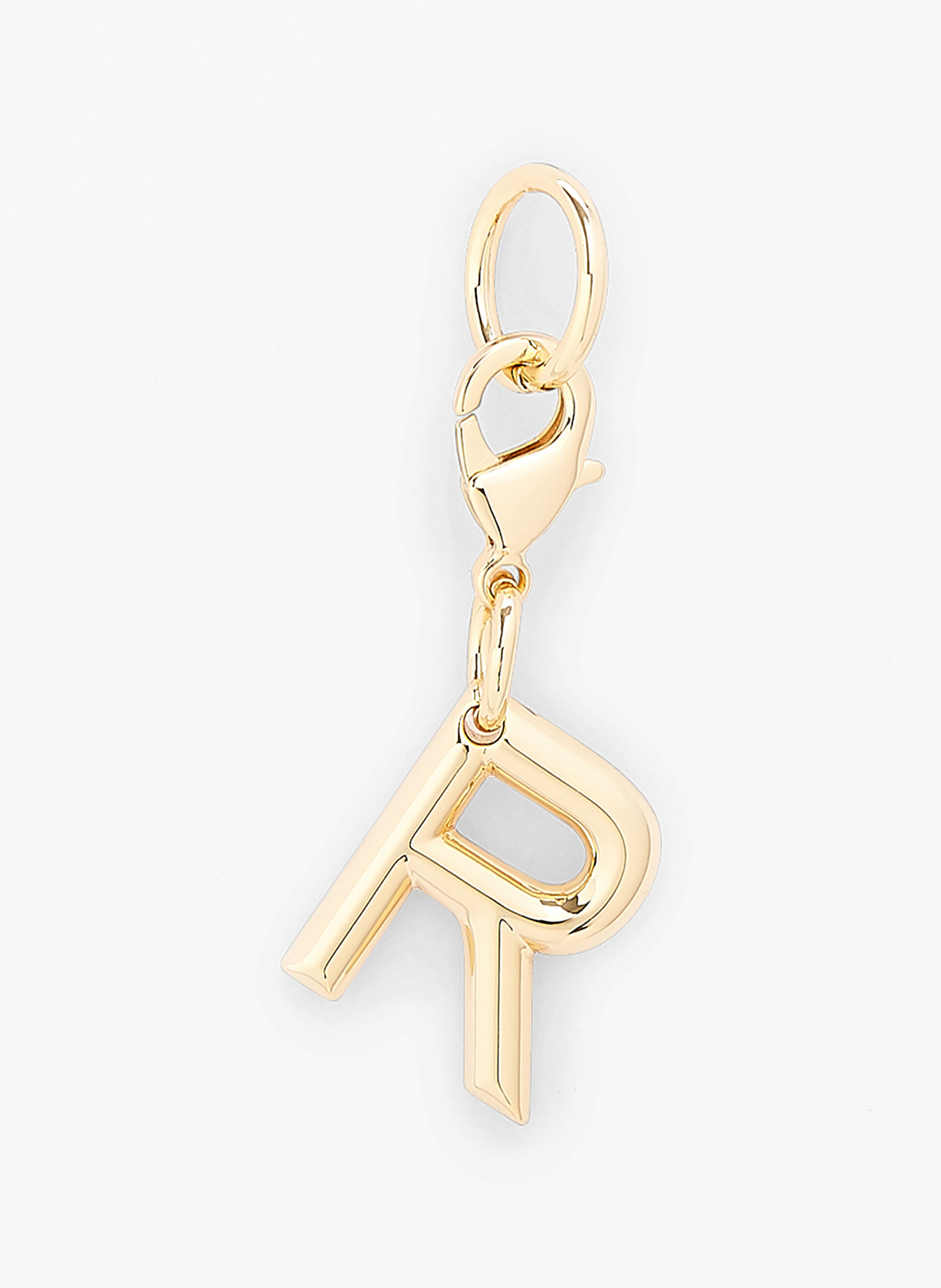 Charme en lettre r doré de lancel. LANCEL Doré