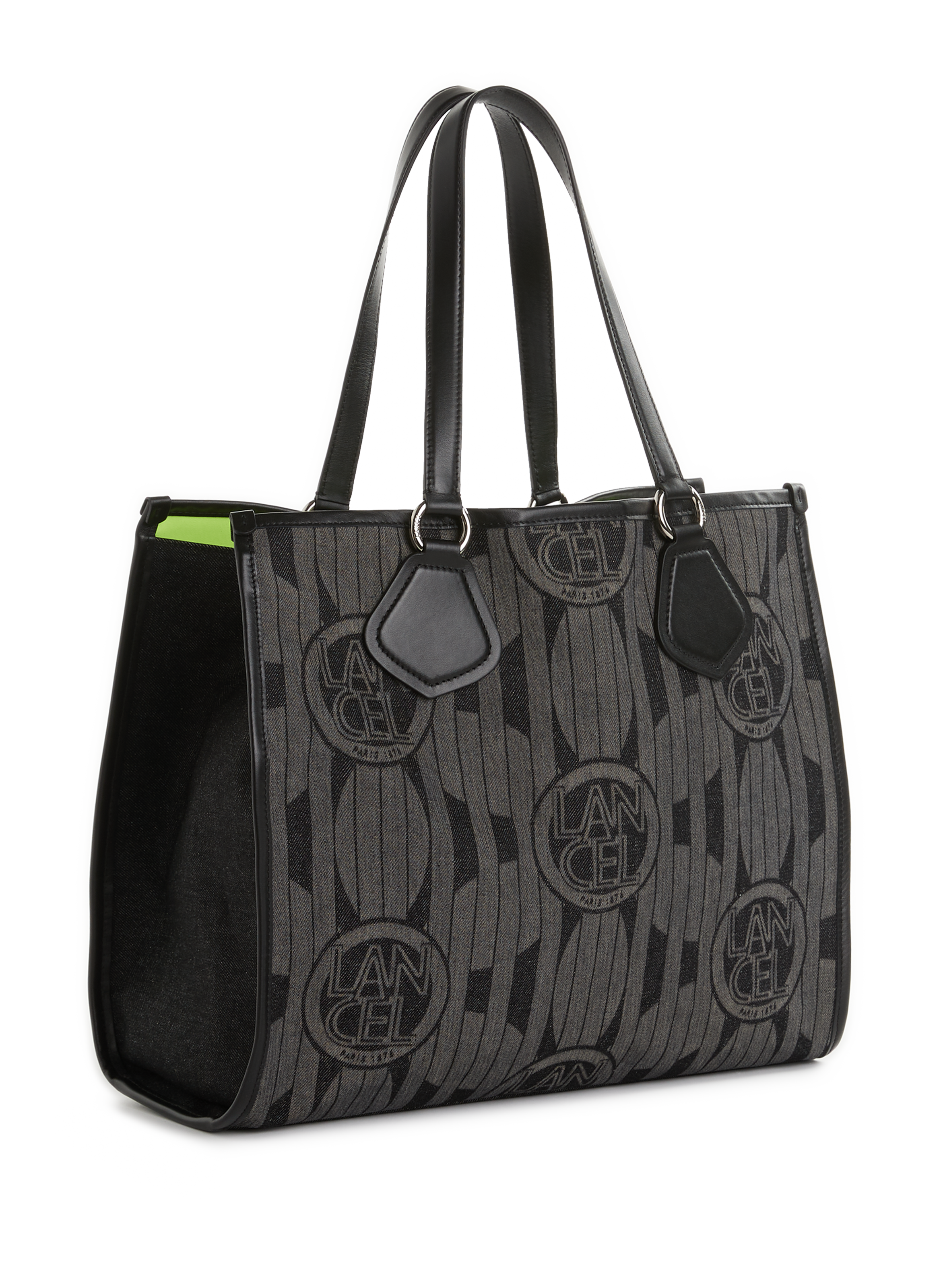 Sac cabas à logo en denim