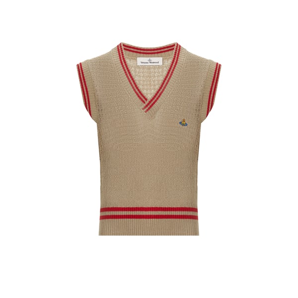 Gilet sans manches en laine