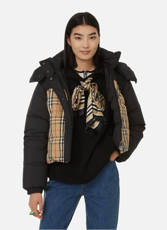 Printed down jacket burberry women printemps