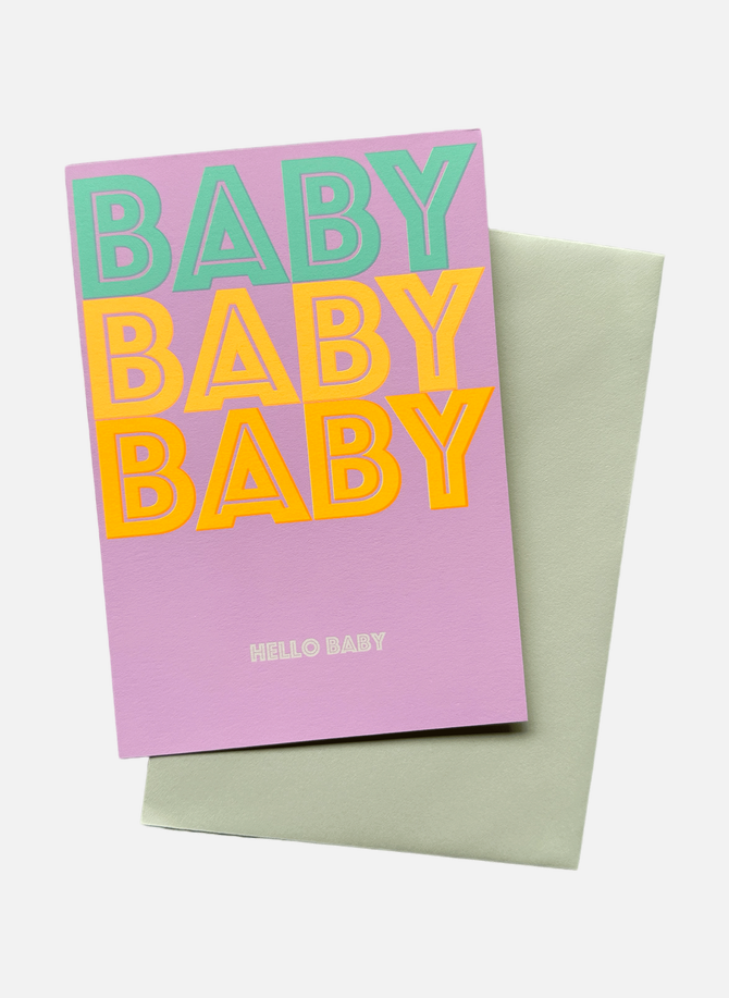 Postkarte Baby PINK STORIES
