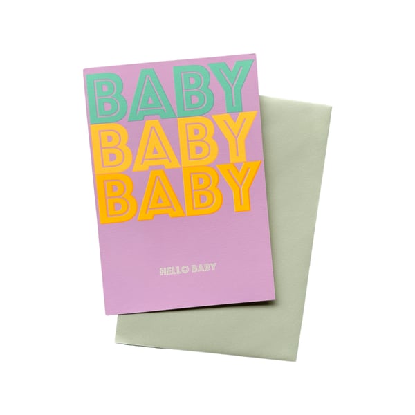 Carte postale Bébé