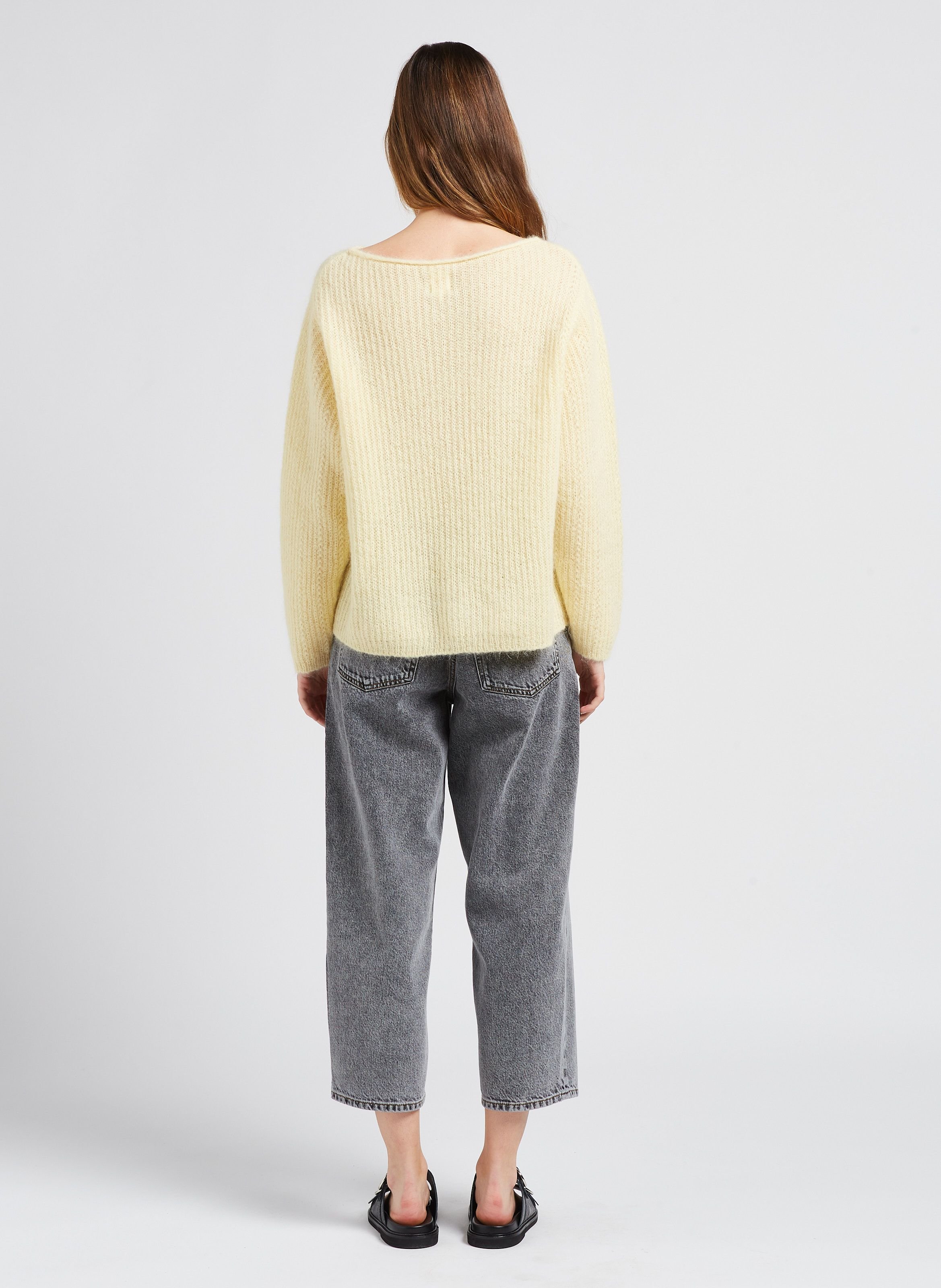 jean pur coton femme