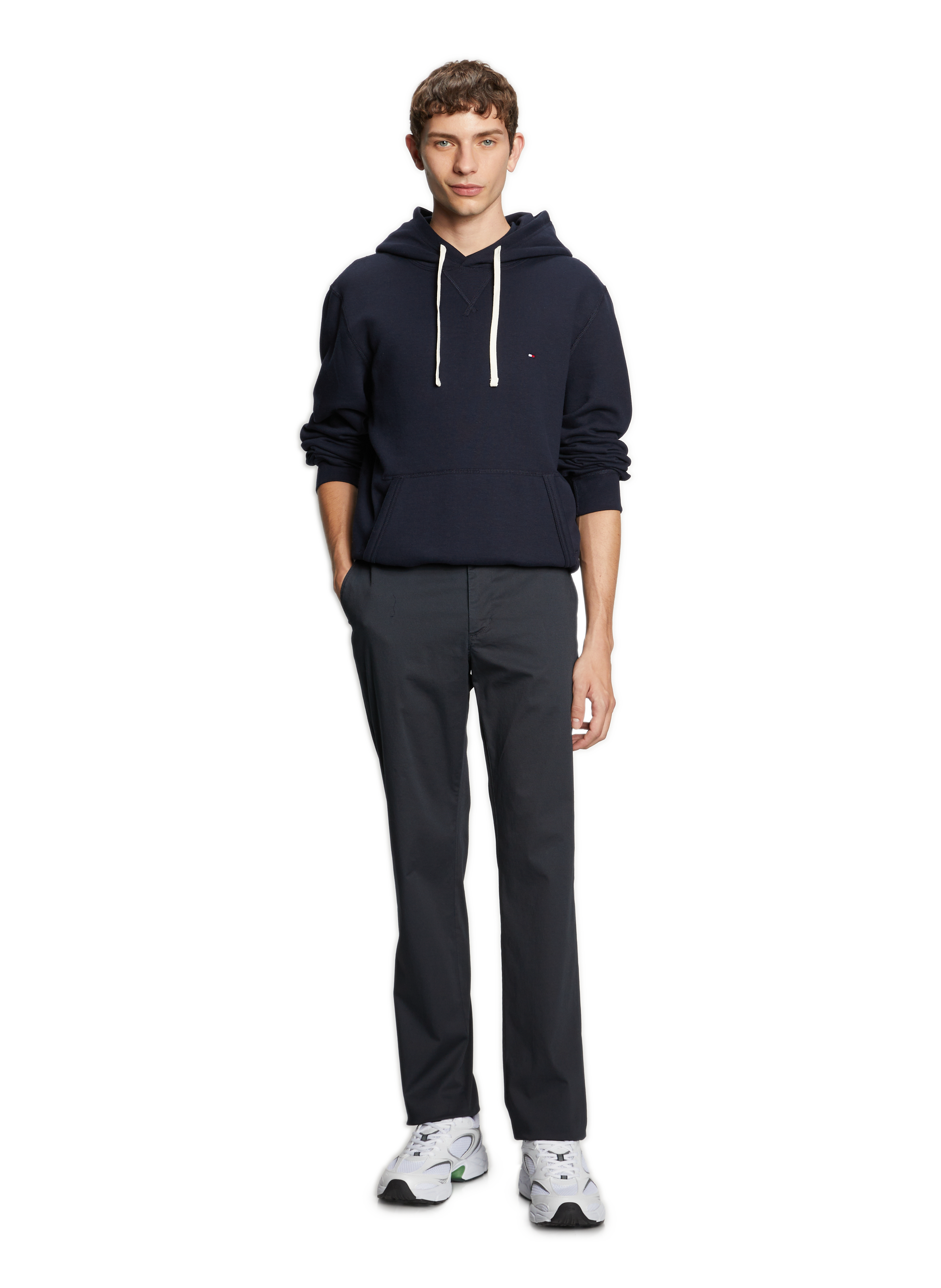 Cotton hoodie TOMMY HILFIGER Blue