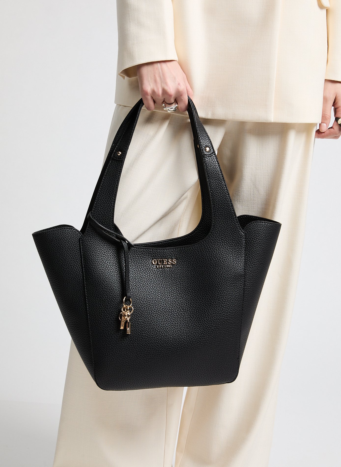 Large handbag Helina GUESS Black