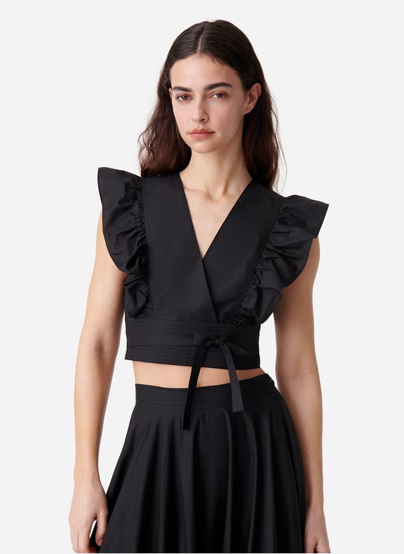 Blouse aya Noir by VANESSA BRUNO VANESSA BRUNO Blouse aya Noir