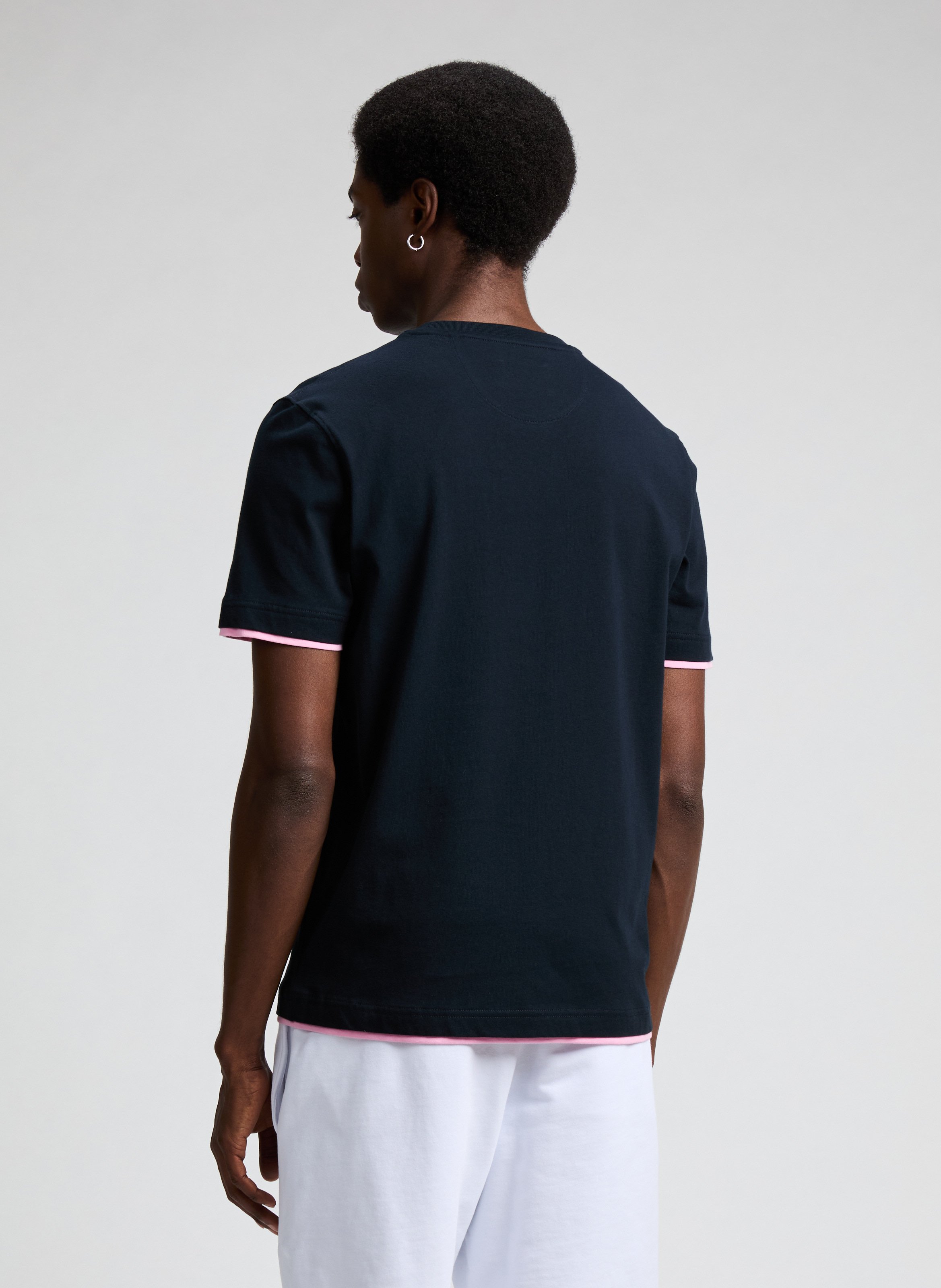 Cotton T-shirt EDEN PARK Blue