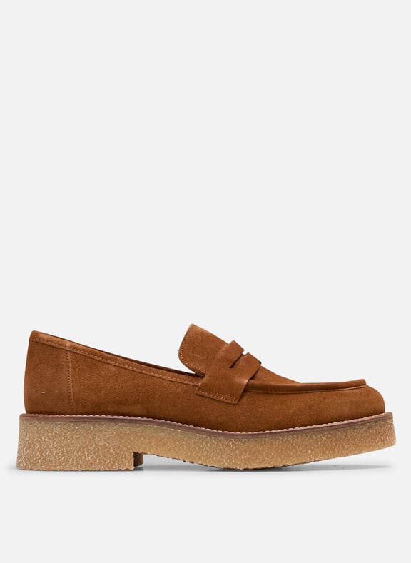 Mocassins en cuir ruben Beige by MAISON 123 MAISON 123 Mocassins en cuir ruben Beige