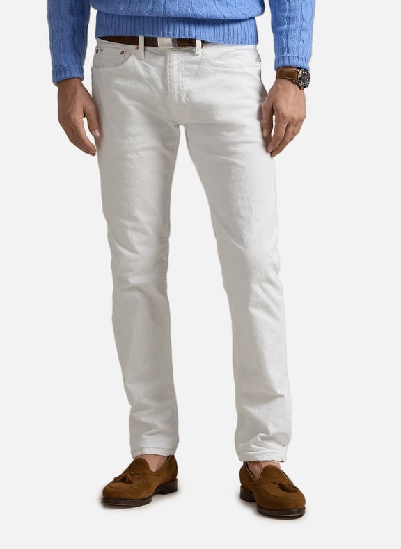 Cotton slim-fit jeans White by POLO RALPH LAUREN POLO RALPH LAUREN Cotton slim-fit jeans White