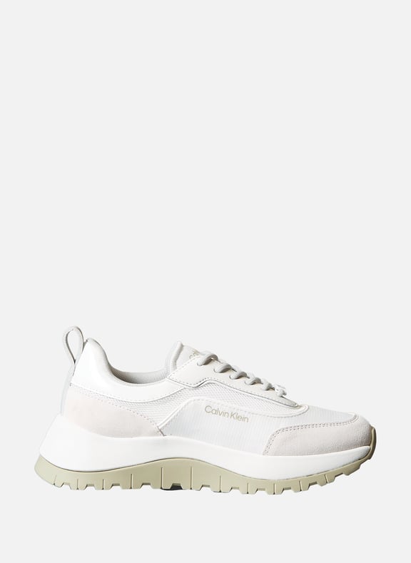 Baskets Runner Blanc by CALVIN KLEIN CALVIN KLEIN Baskets Runner Blanc