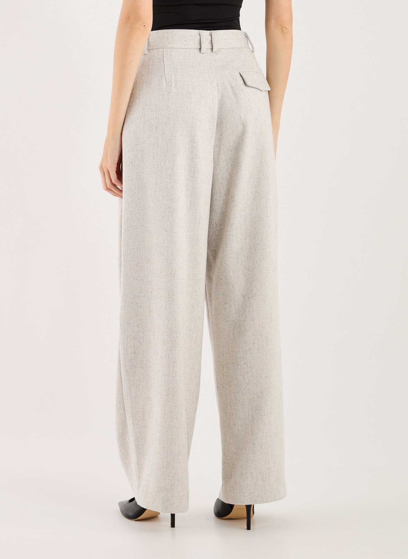 Pantalon large VIKTORIA CHAN Gris