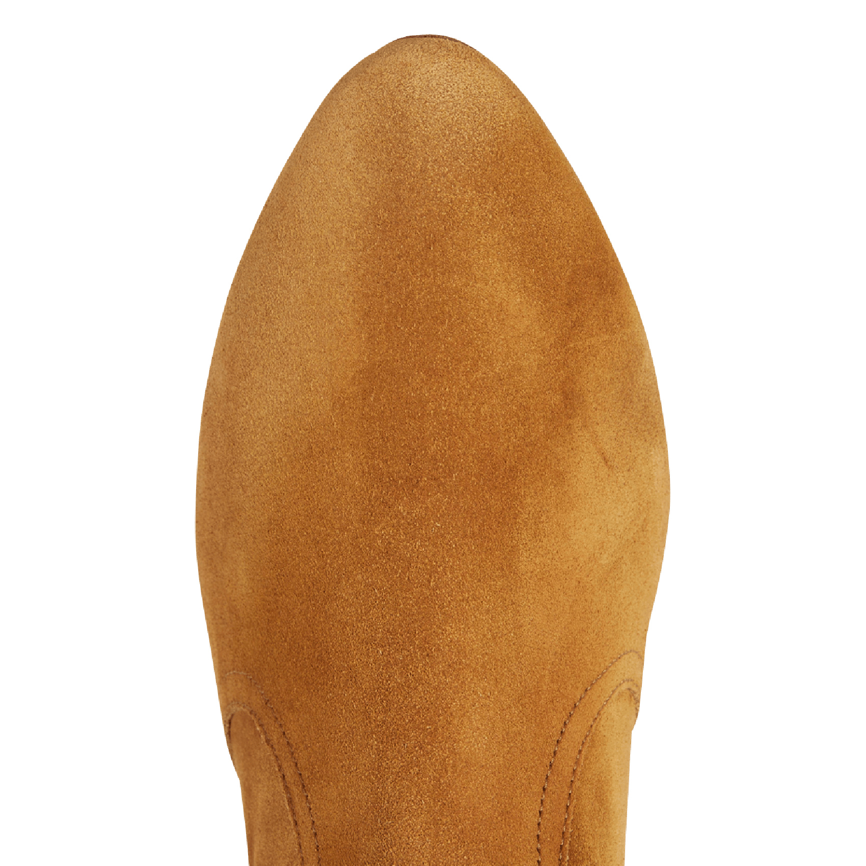 Bottines en cuir de vachette casey BA&SH Marron