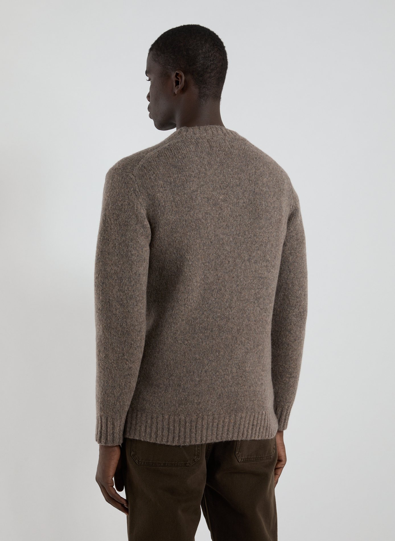 Fine merino wool jumper NN.07 Green