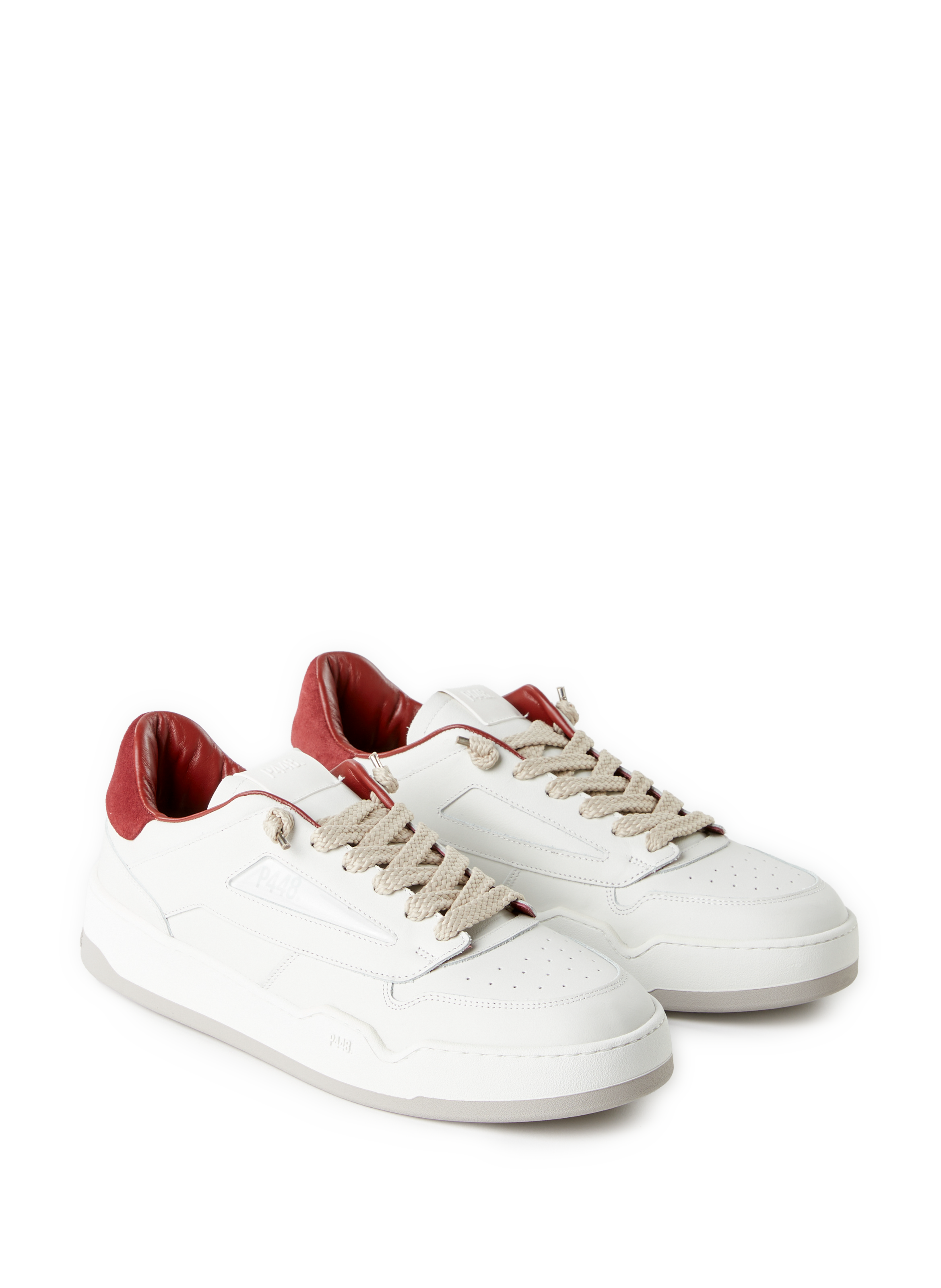 Plain sneakers P448 White