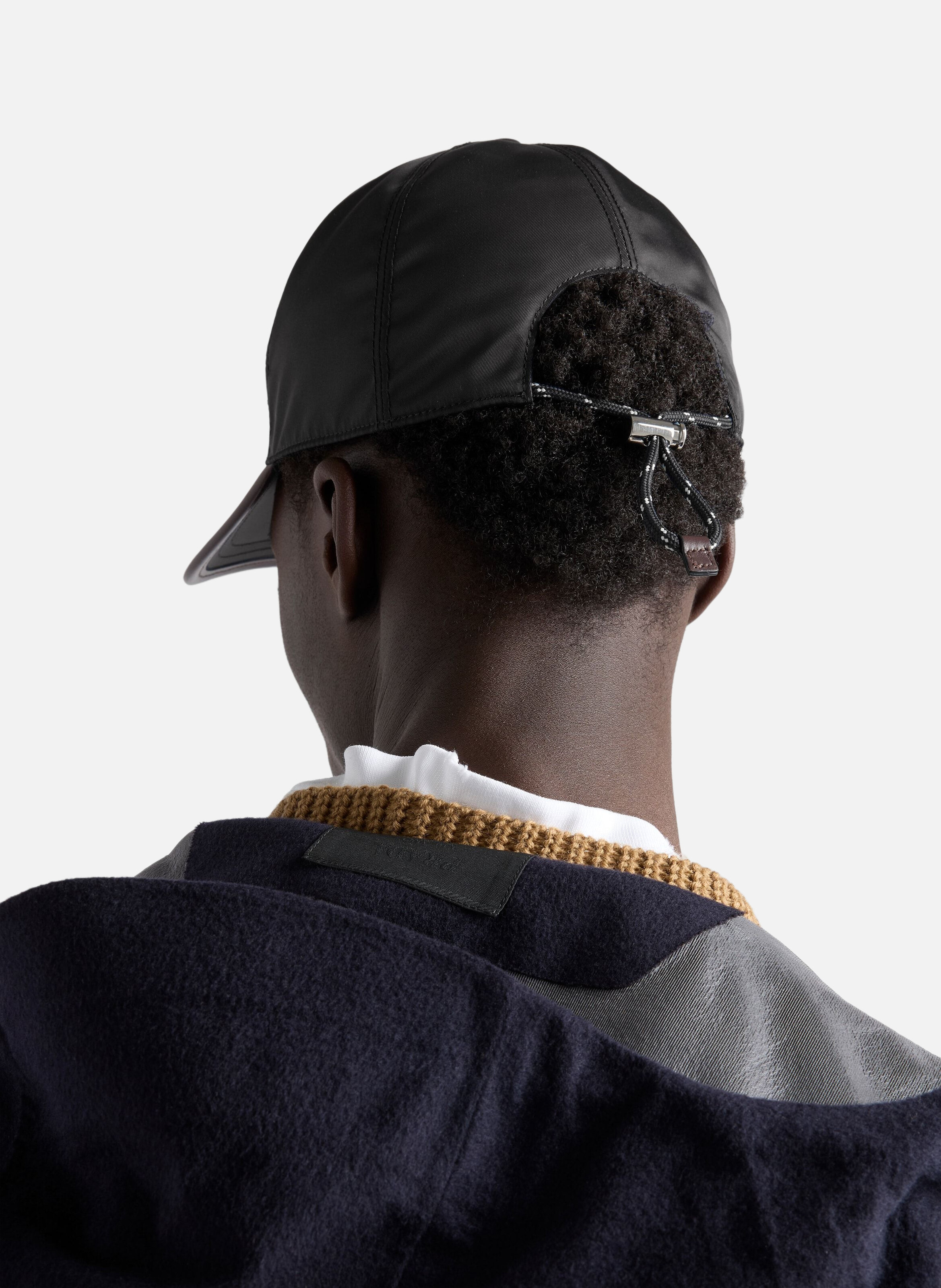 Casquette de baseball prada speedrock en re-nylon PRADA Noir