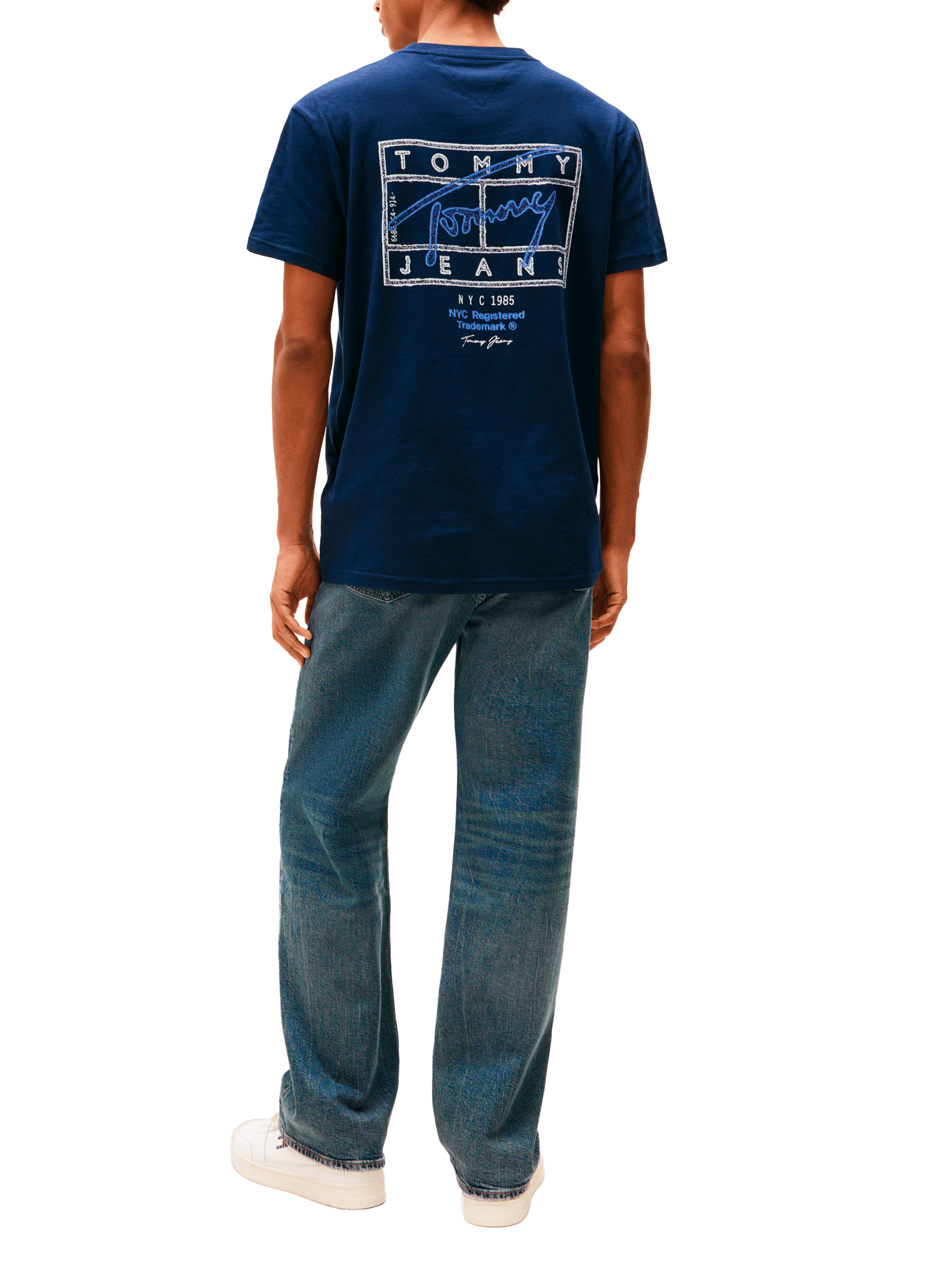 Short-Sleeve Cotton T-Shirt  TOMMY HILFIGER Blue