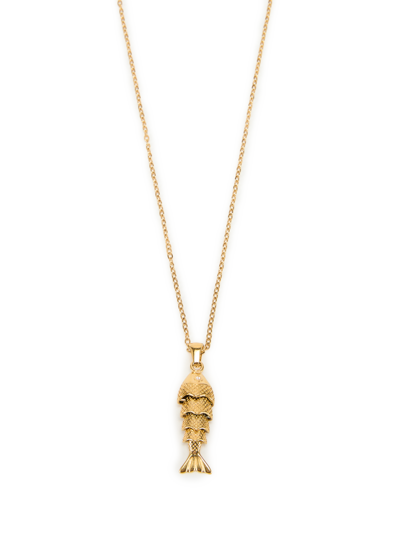 Sautoir avec pendentif AU PRINTEMPS PARIS Doré