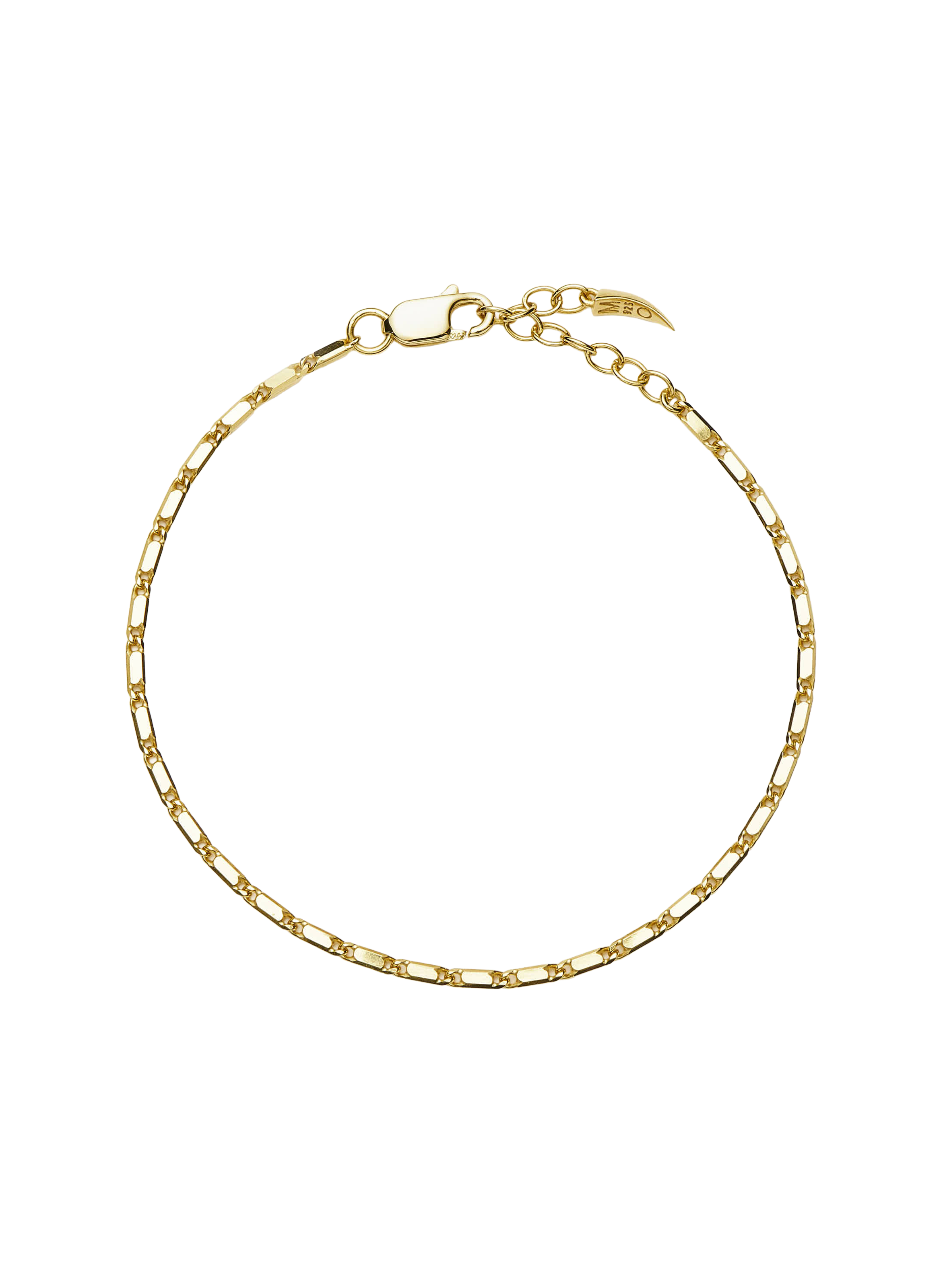 Lucy Williams silver and gold plated bracelet MISSOMA Golden