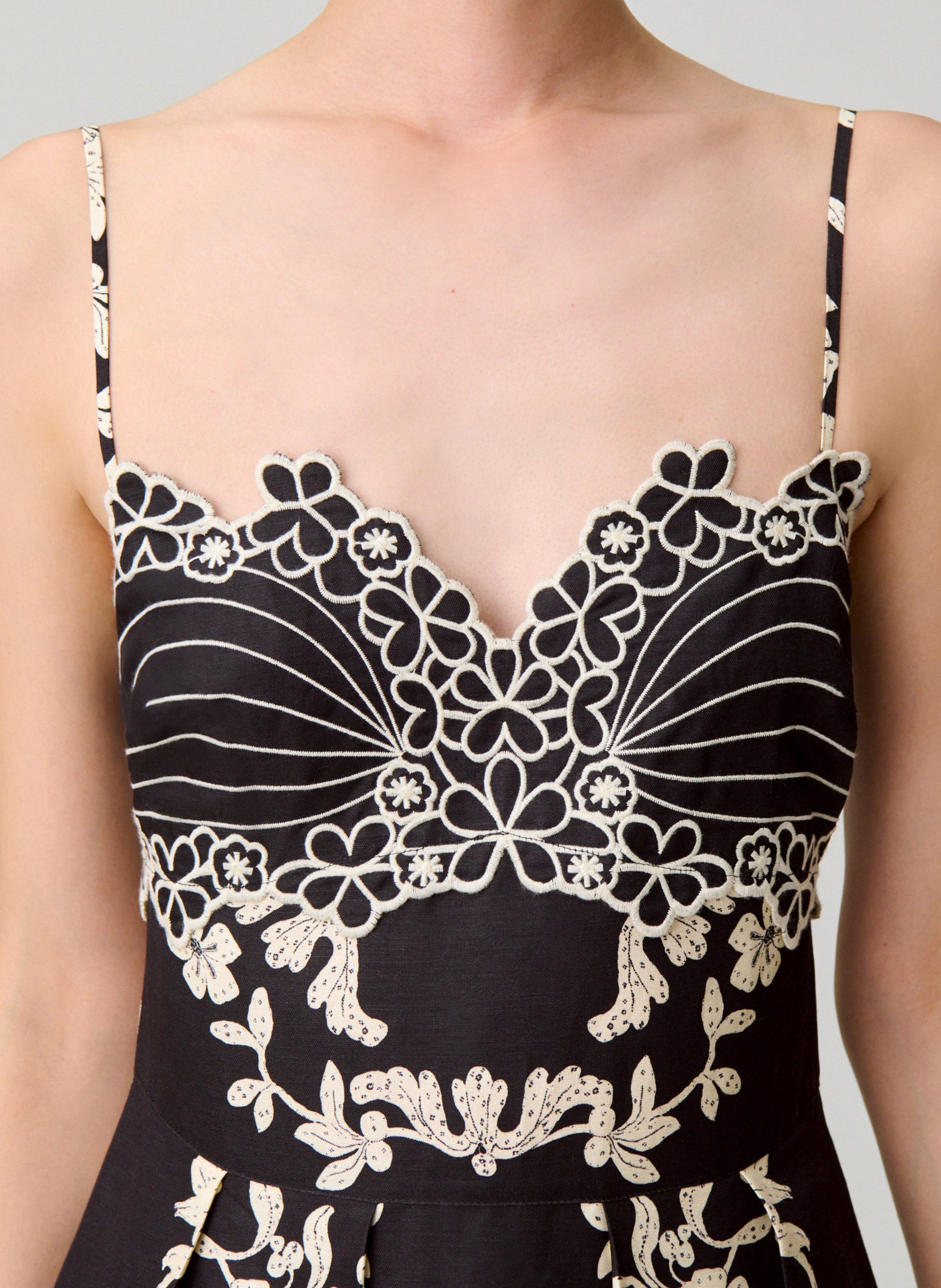 Robe midi imprimée CLAUDIE PIERLOT Multicolore