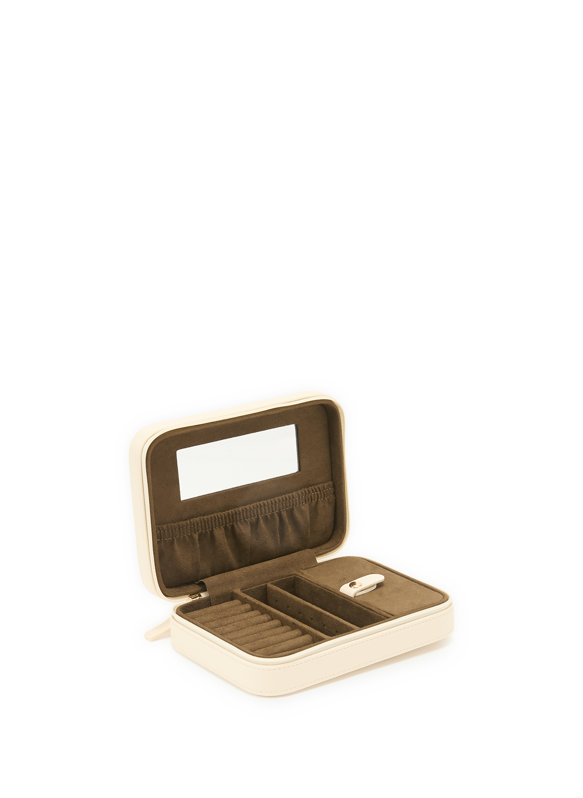 Boite à bijoux carrée AU PRINTEMPS PARIS Beige