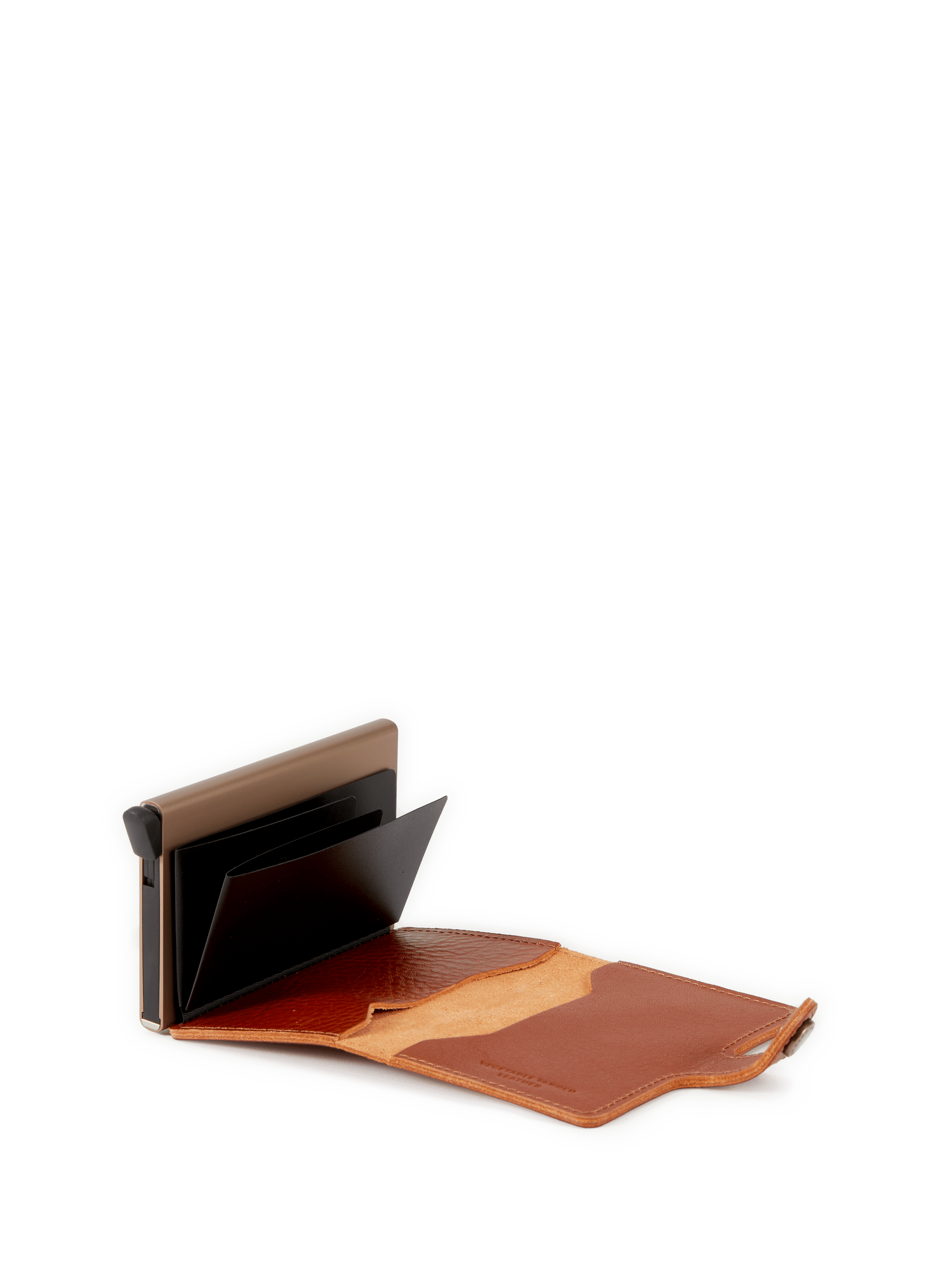 Original leather Miniwallet cardholder SECRID Beige