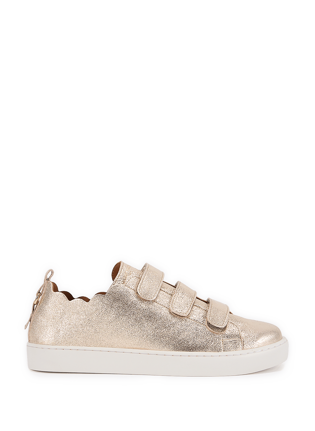 Leather low-top sneakers MAISON TOUFET Golden