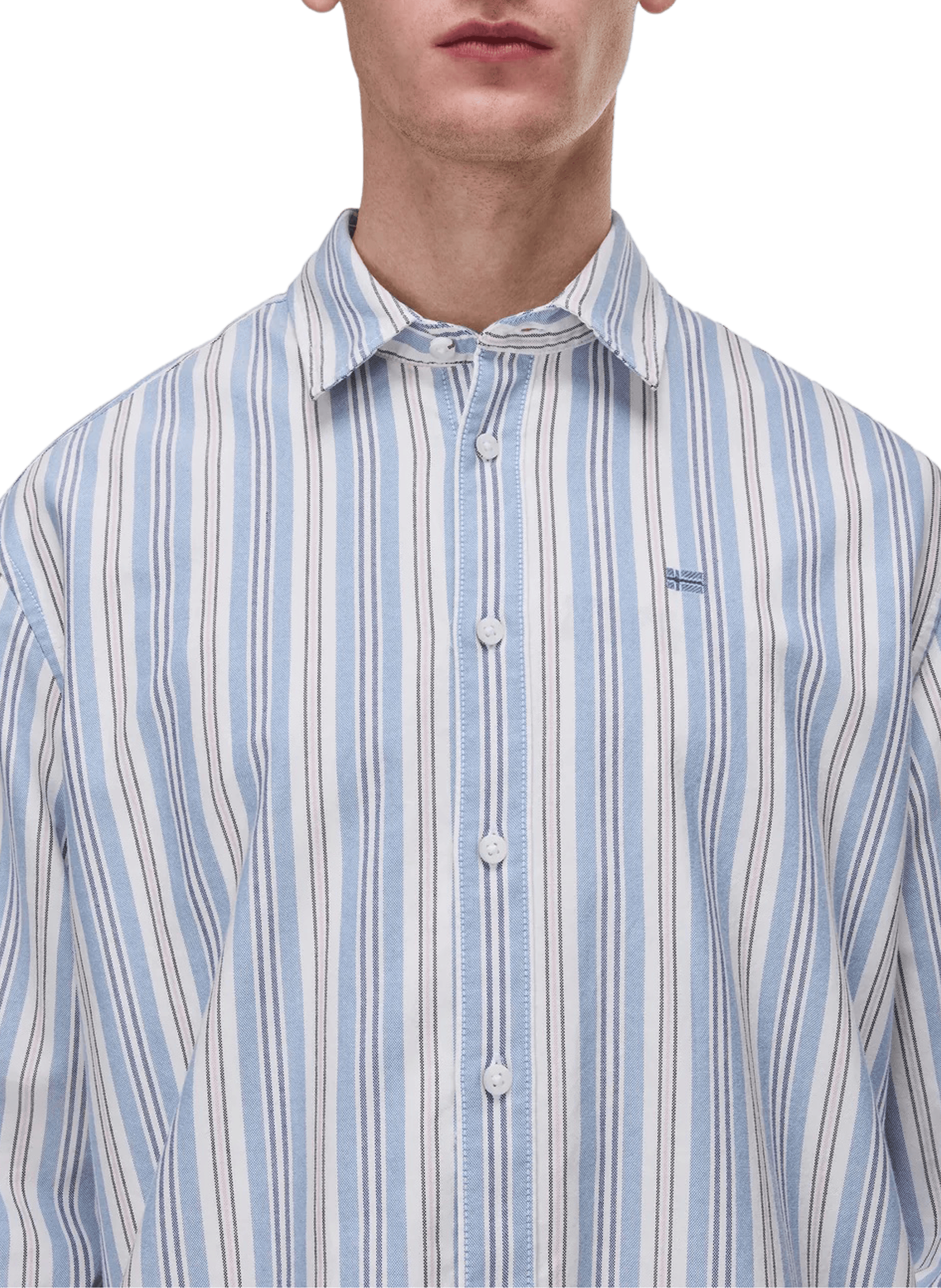 Chemise droite en coton NAPAPIJRI Multicolore