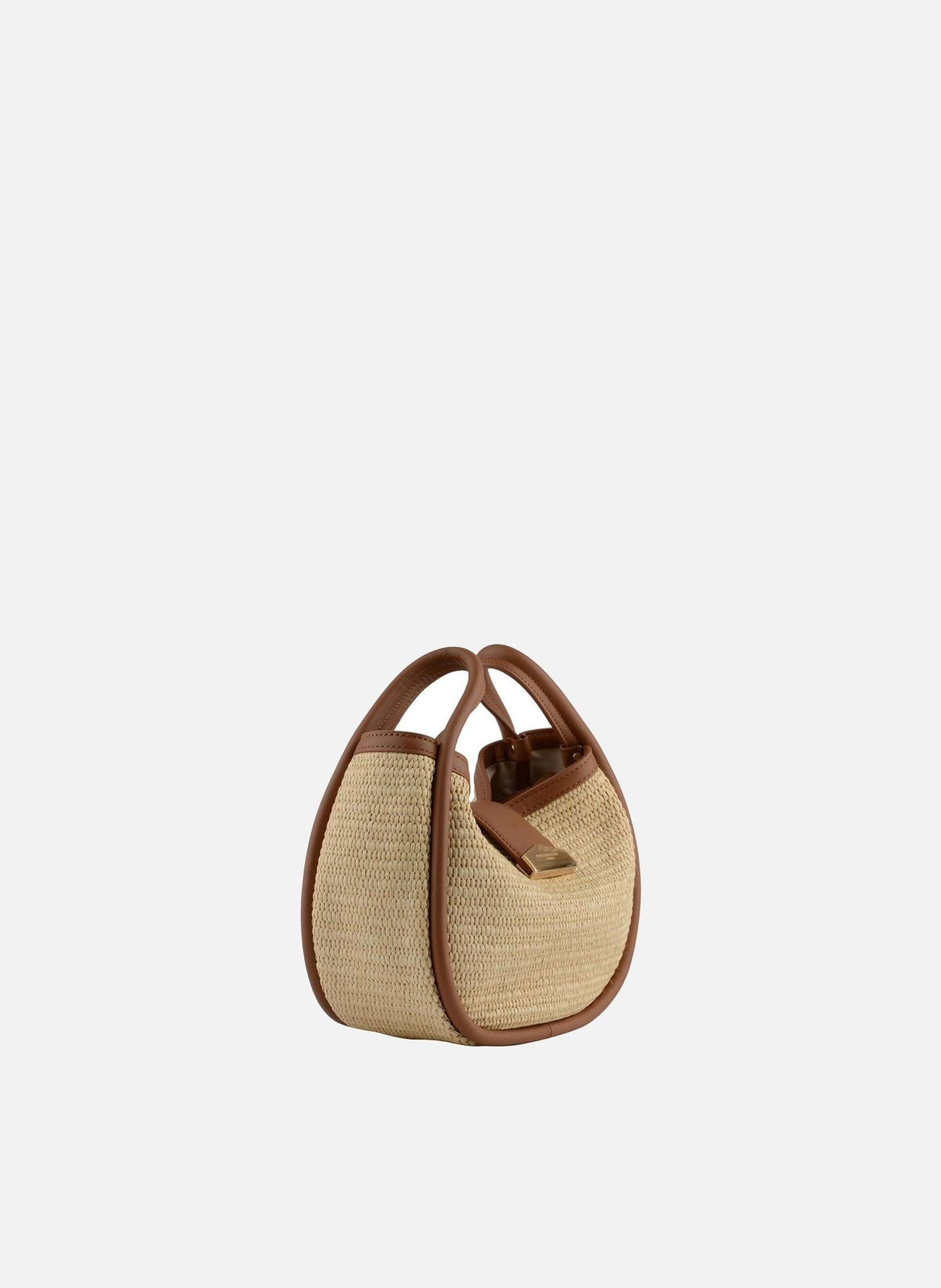 Liane paille gold | sac à main POURCHET Doré