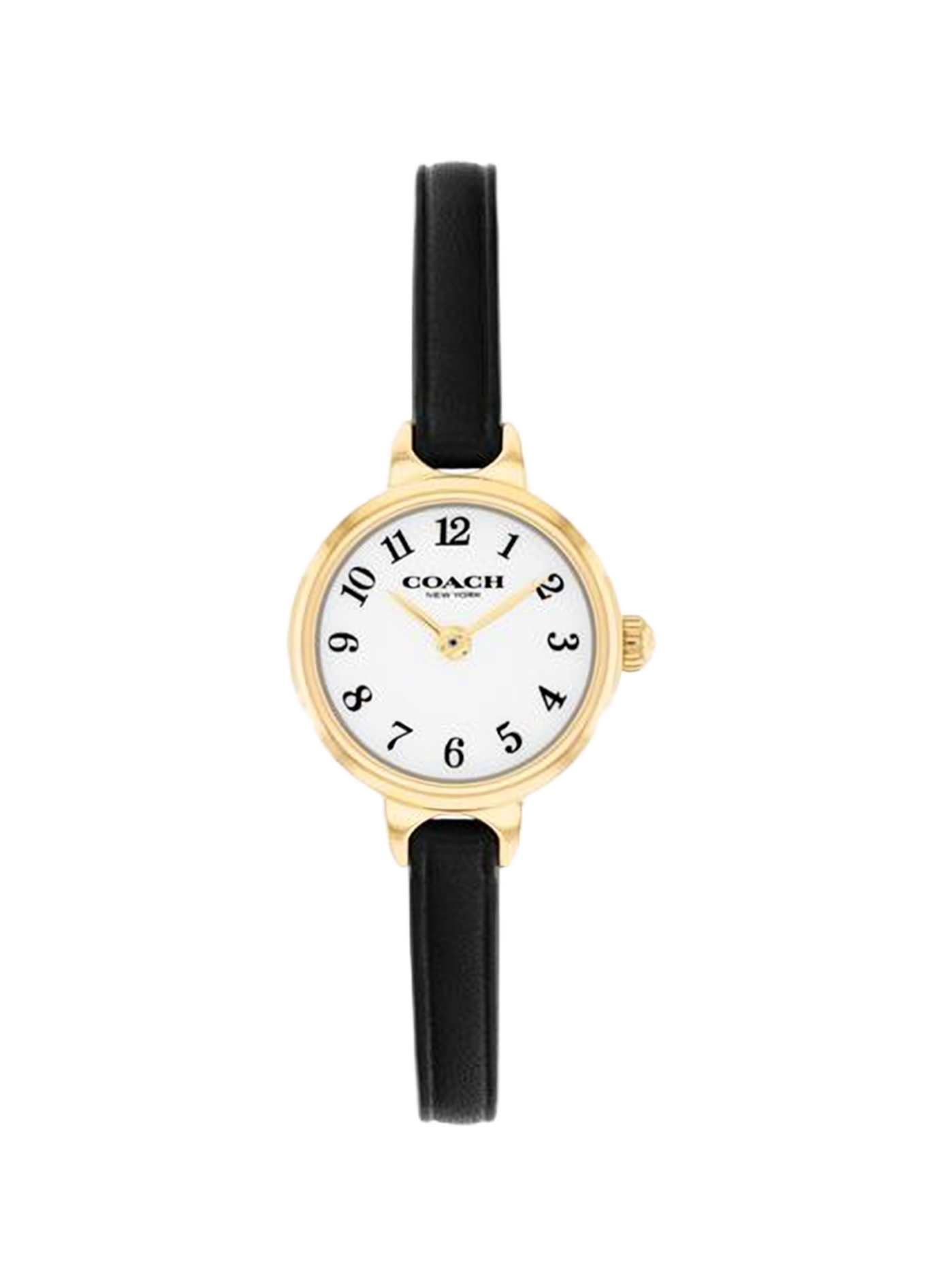 Montre quartz Iris en cuir COACH MONTRES Noir