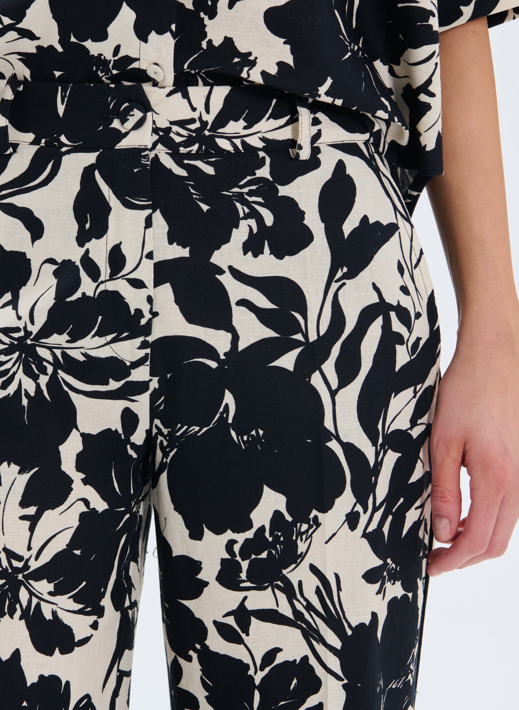 Pantalon  parlya ZAPA Blanc