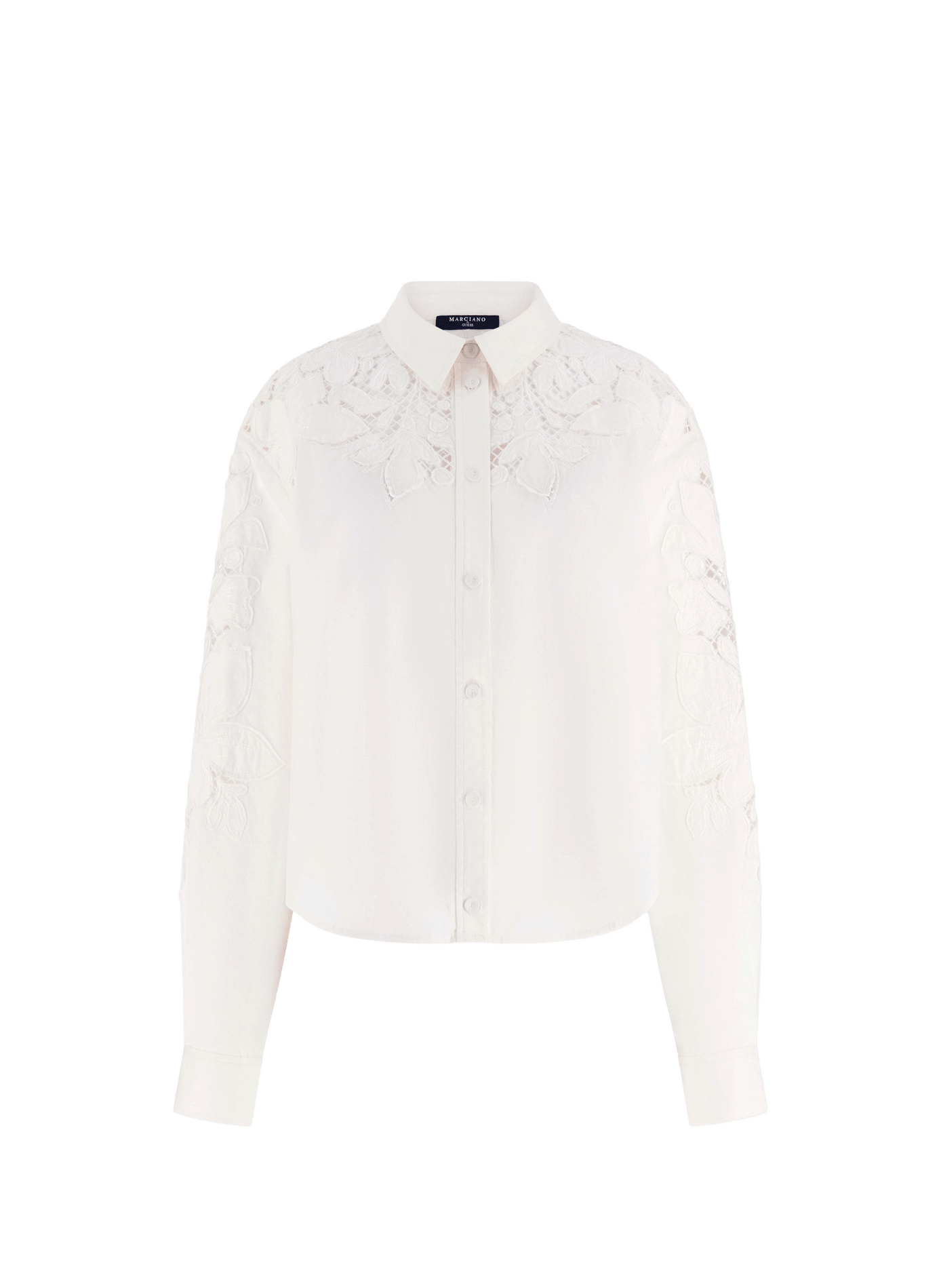 Alexis cotton lace shirt GUESS Beige