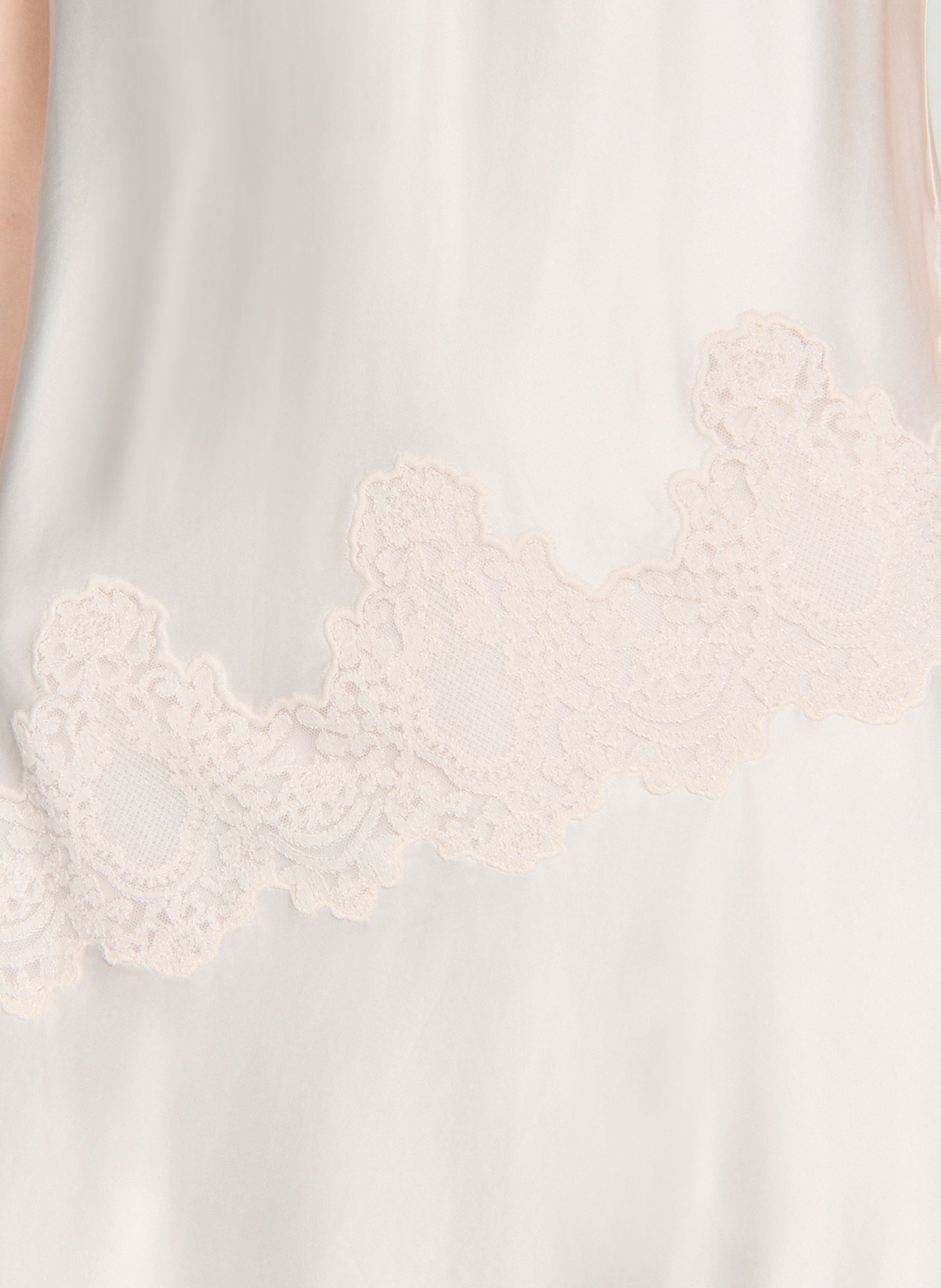 Robe midi asymétrique SANDRO Beige