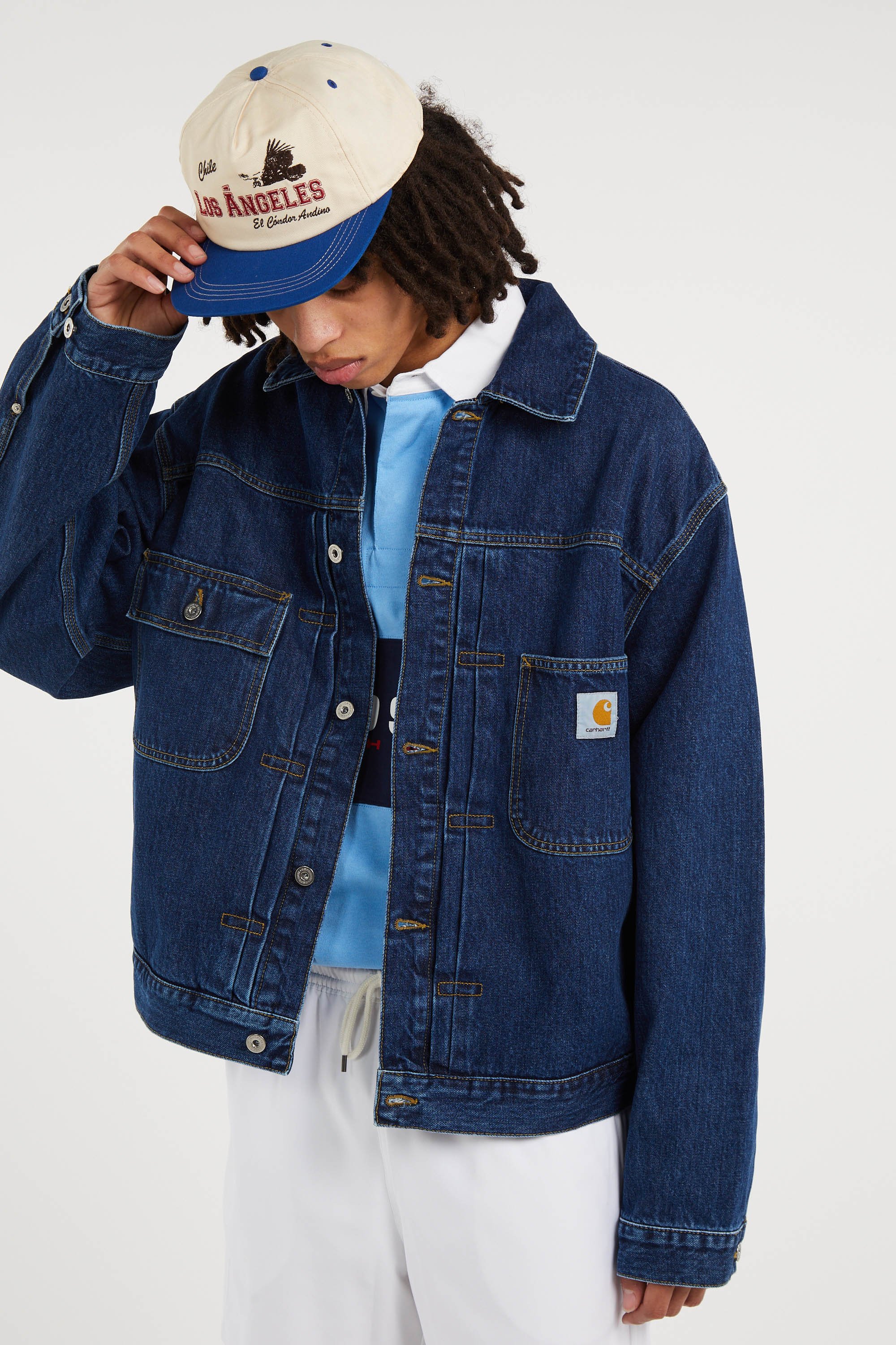 Veste belmar jacket CARHARTT WIP Bleu
