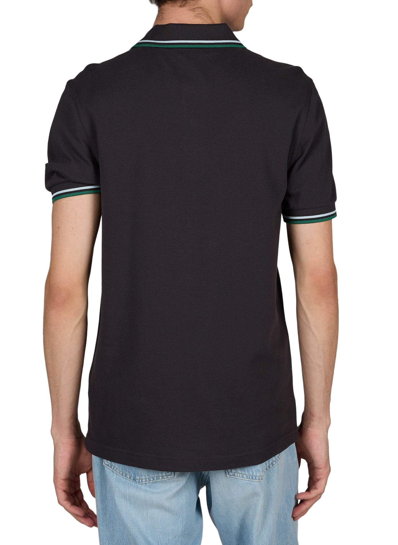 Cotton pique polo shirt FRED PERRY Grey