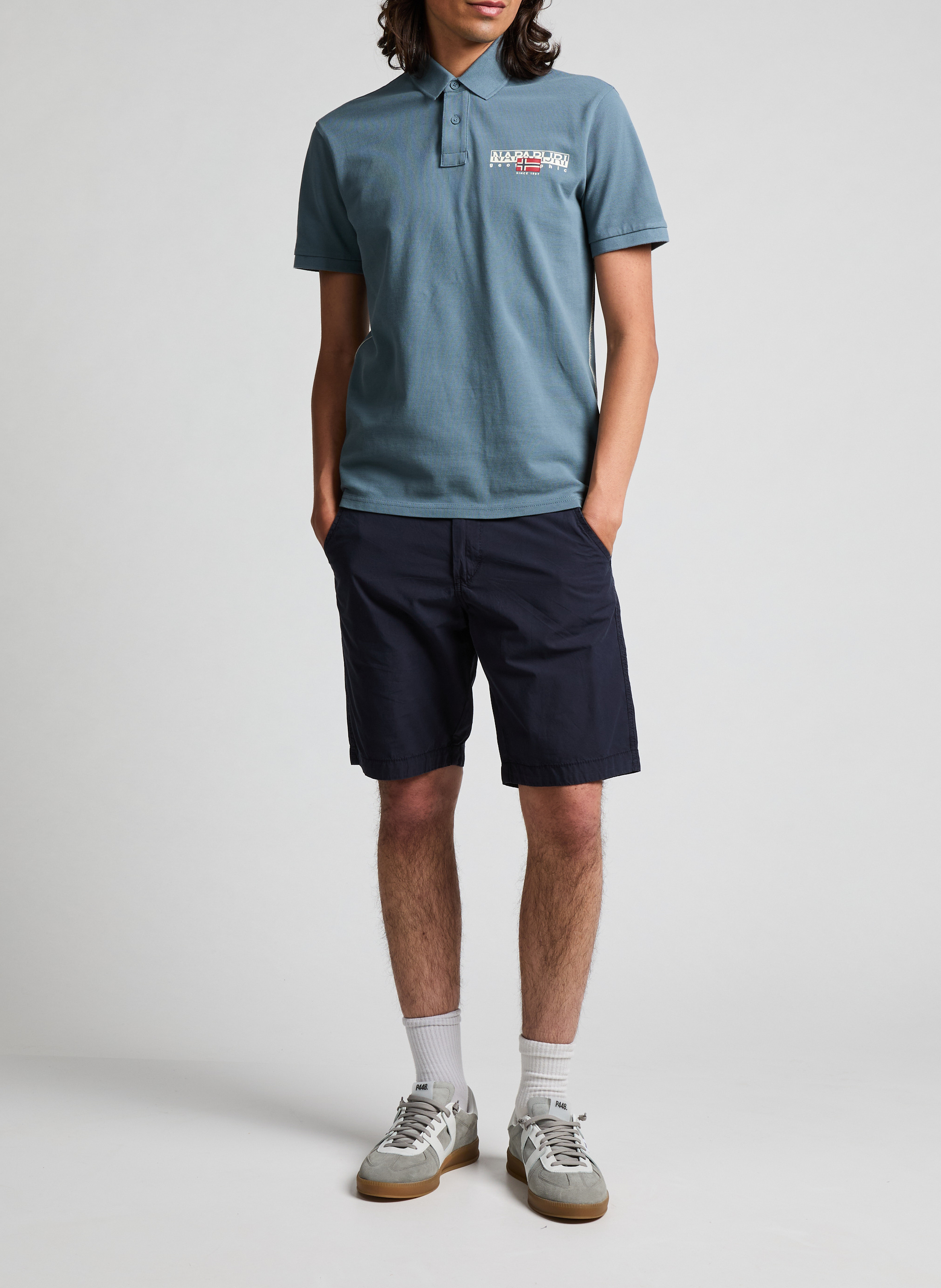 Cotton Shorts NAPAPIJRI Blue