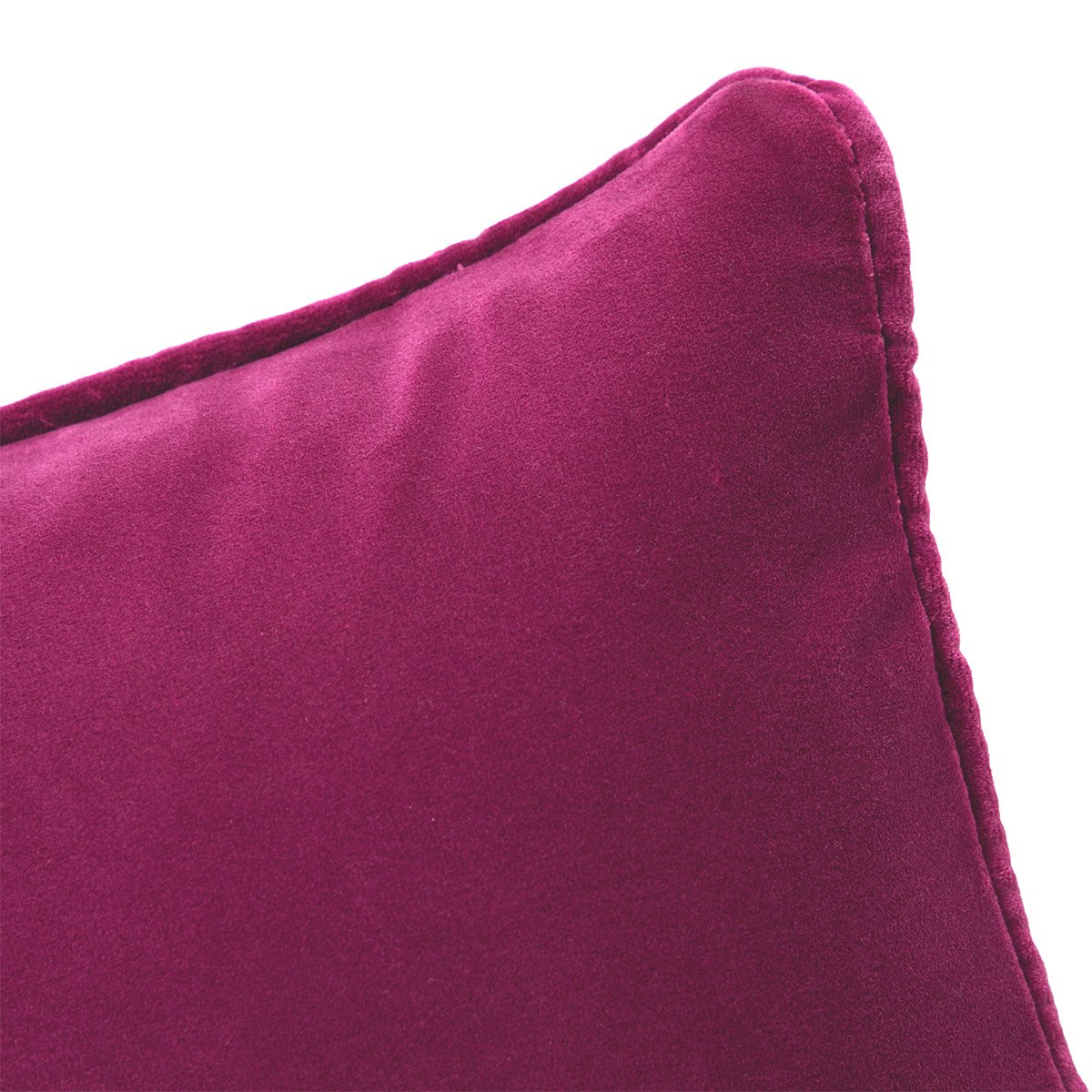 Housse de coussin en velours, divan | Rose YVES DELORME Maison
