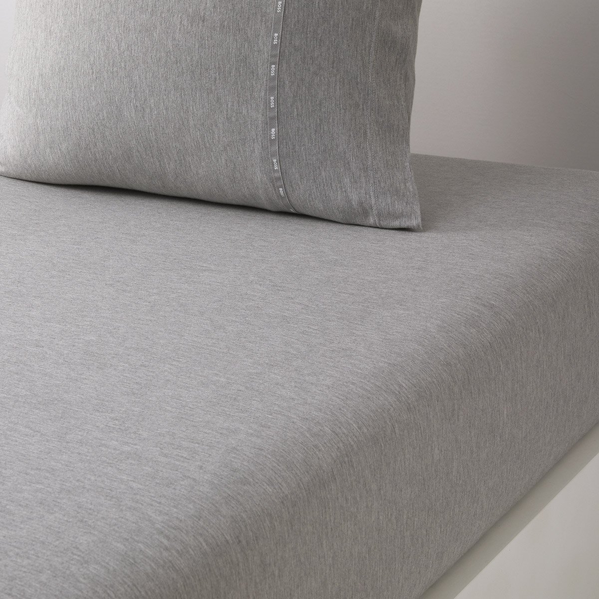 Drap housse en coton modal, boss sense BOSS HOME Gris