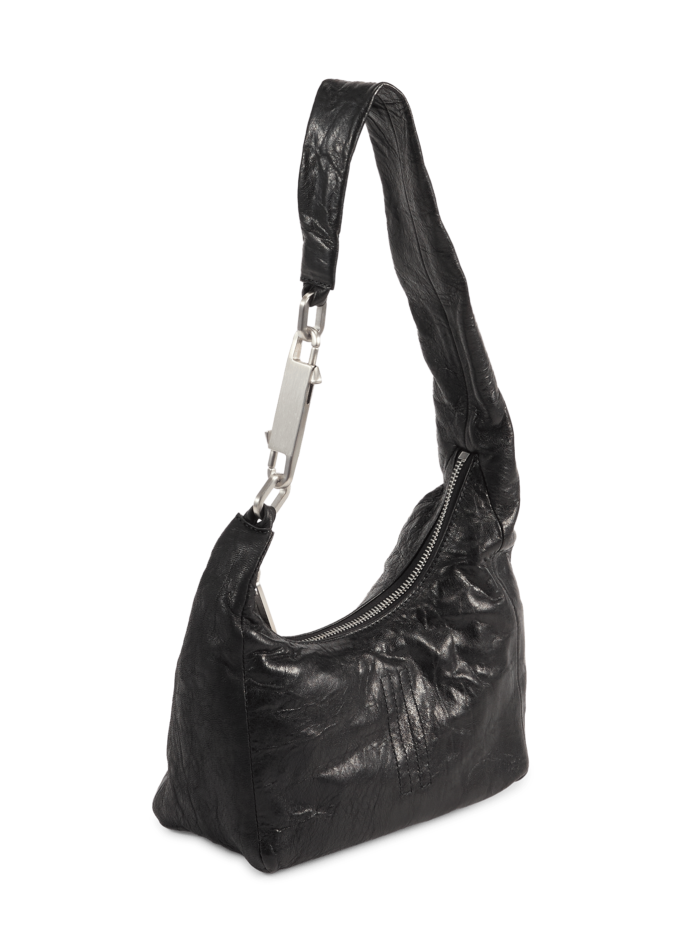 Sac à main en cuir RICK OWENS Noir