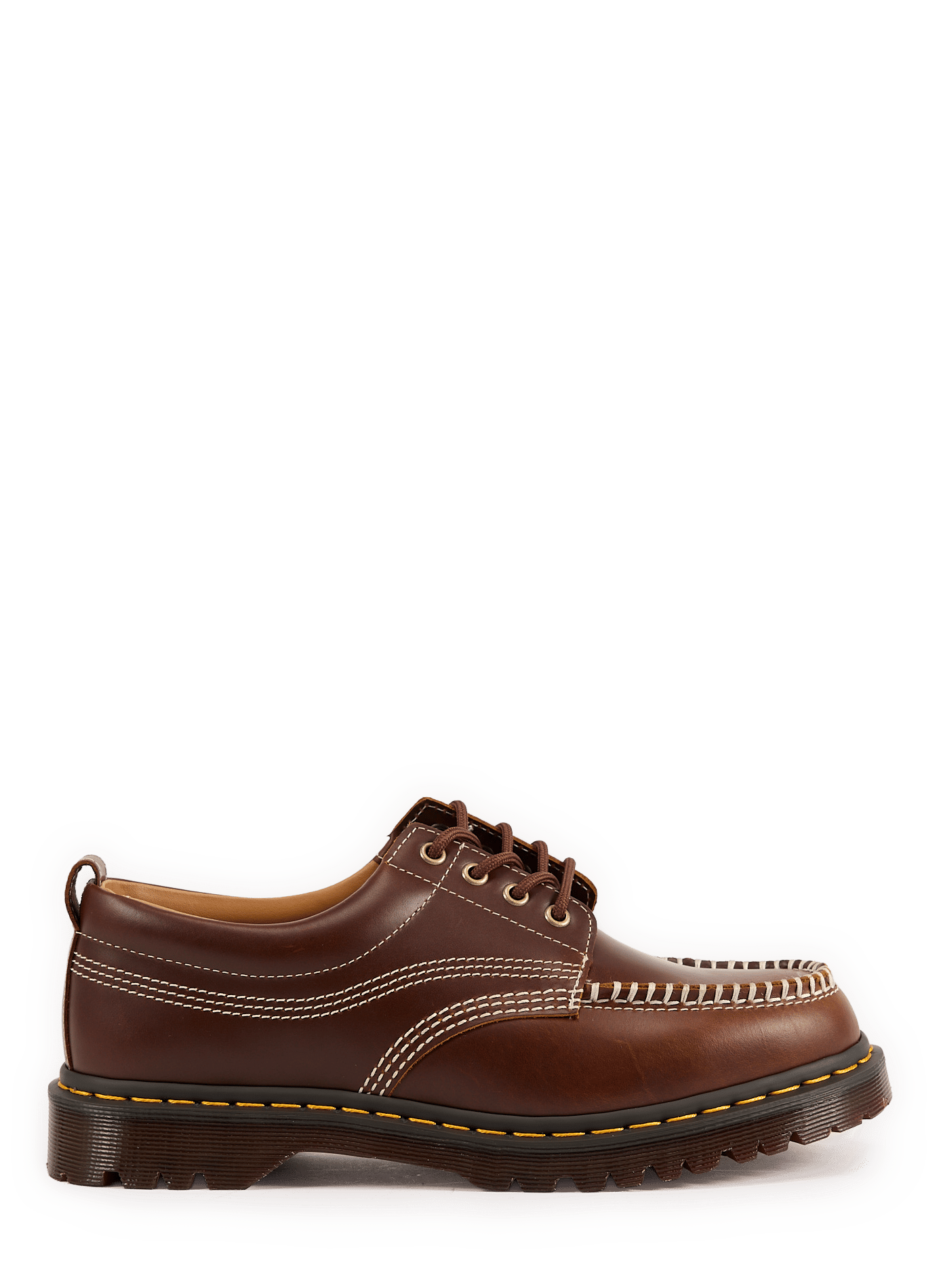 Leather ridged derbies  Butterscotch
