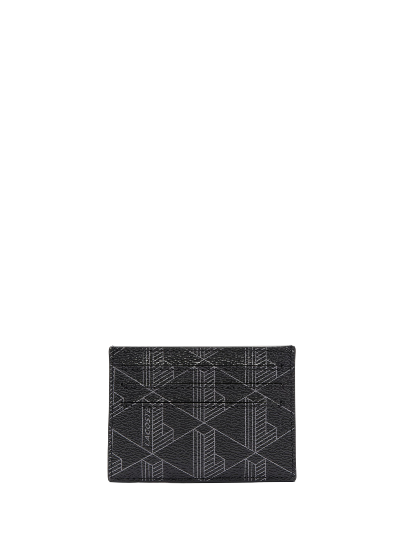 Logo embossed cardholder LACOSTE Grey
