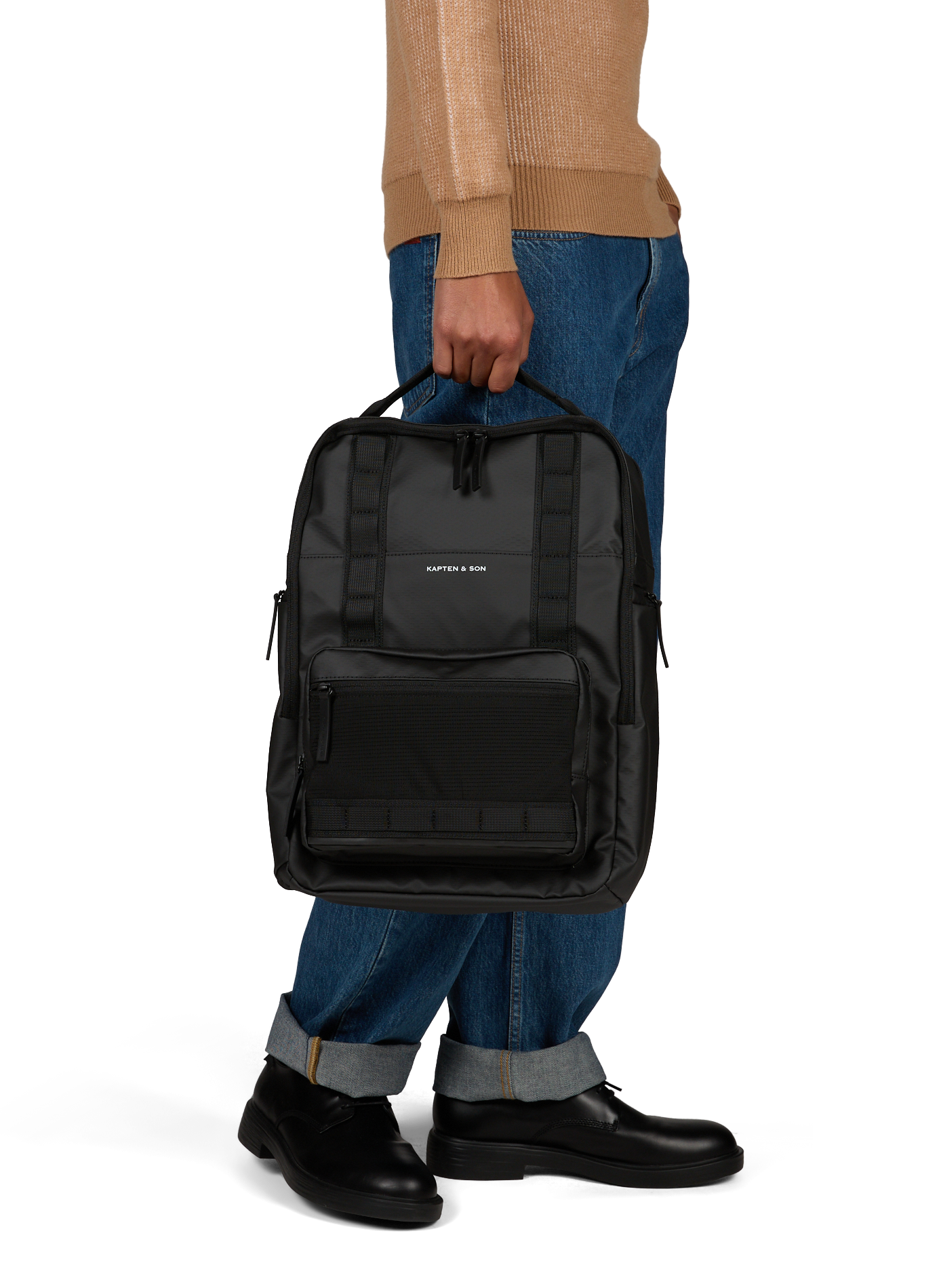 Rucksack Bergen KAPTEN & SON Schwarz