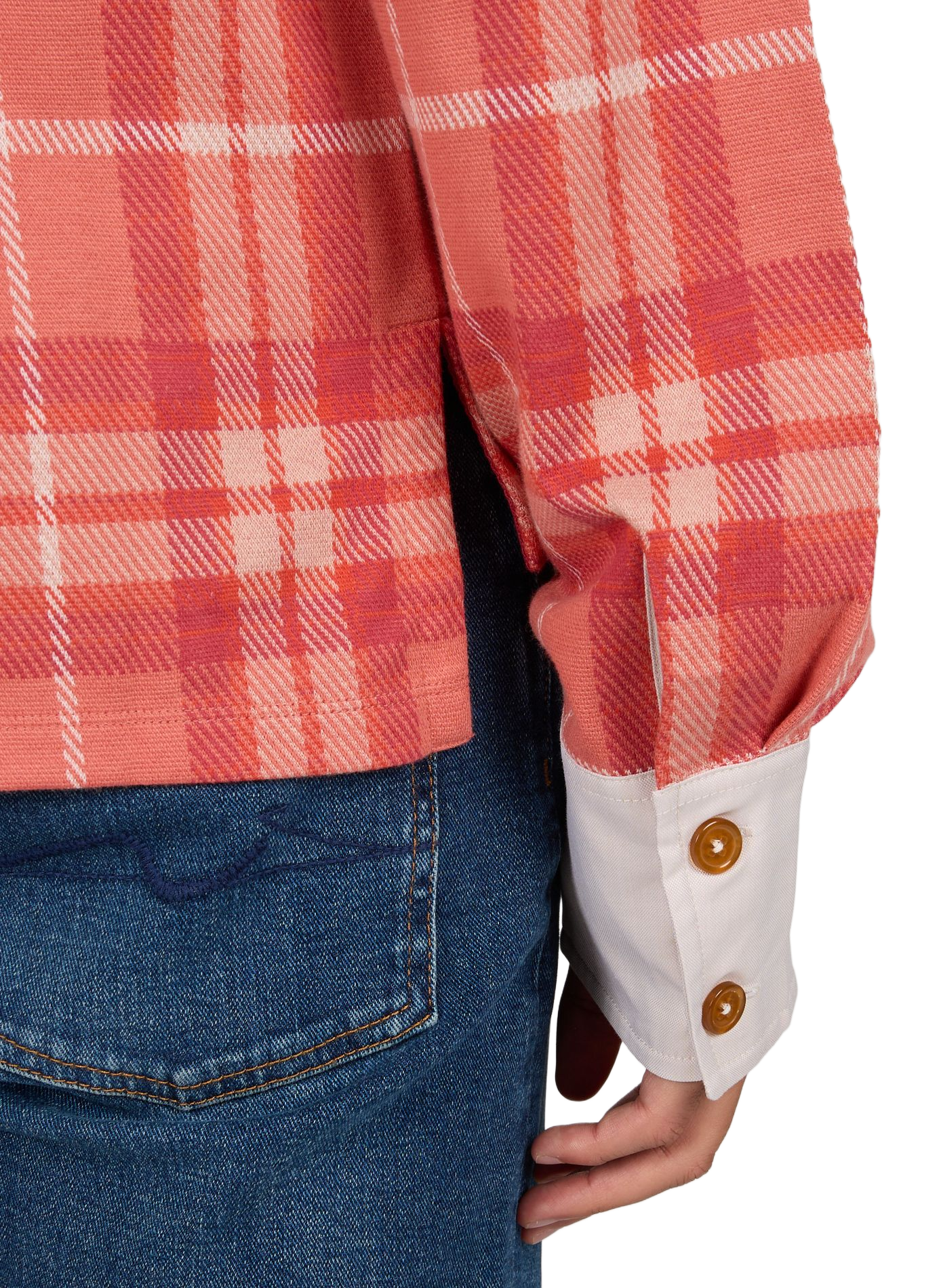 Polo droit à motif en coton VIVIENNE WESTWOOD Multicolore