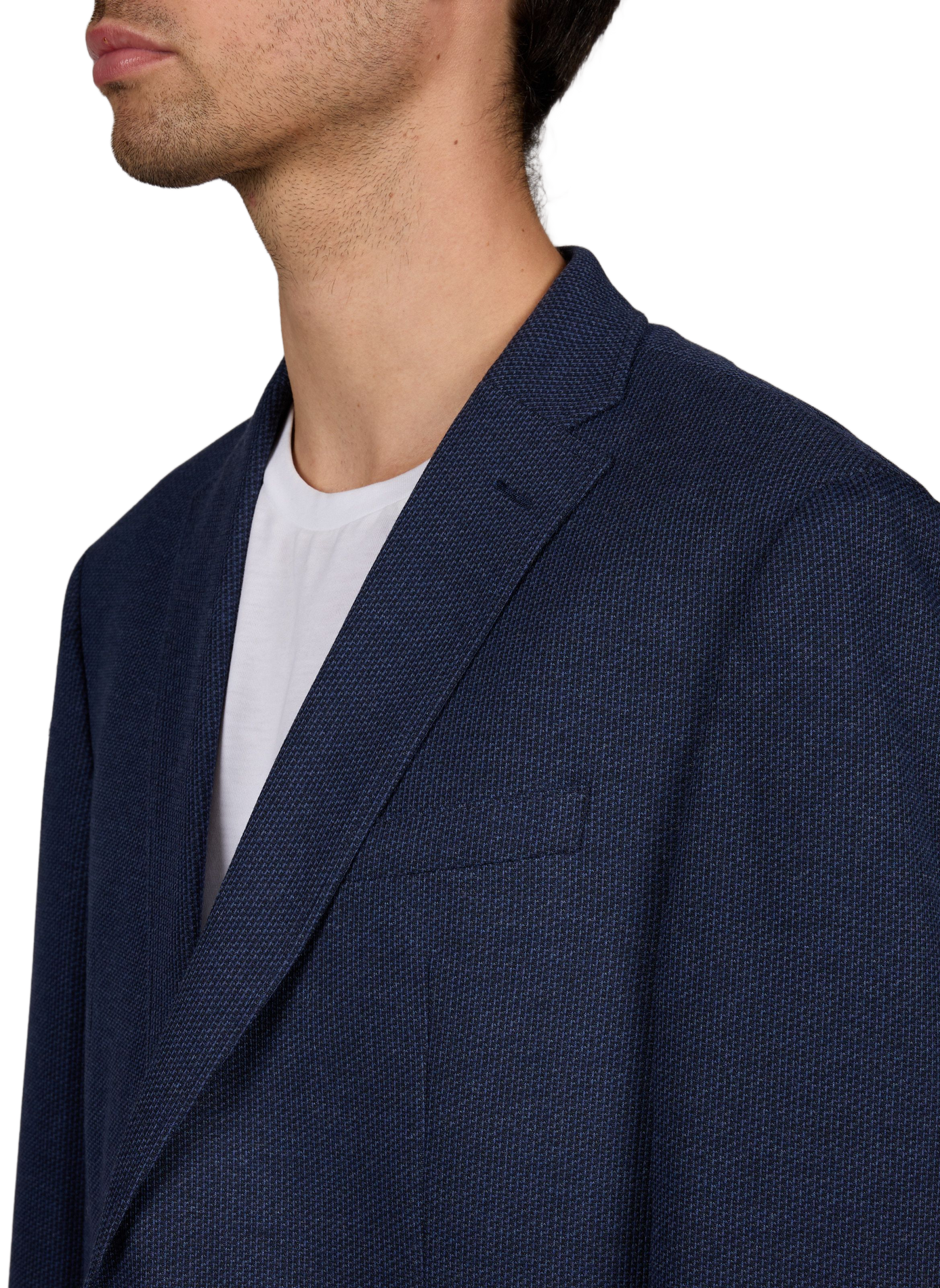 Veste de tailleur droite imprimée PIERRE CARDIN Noir