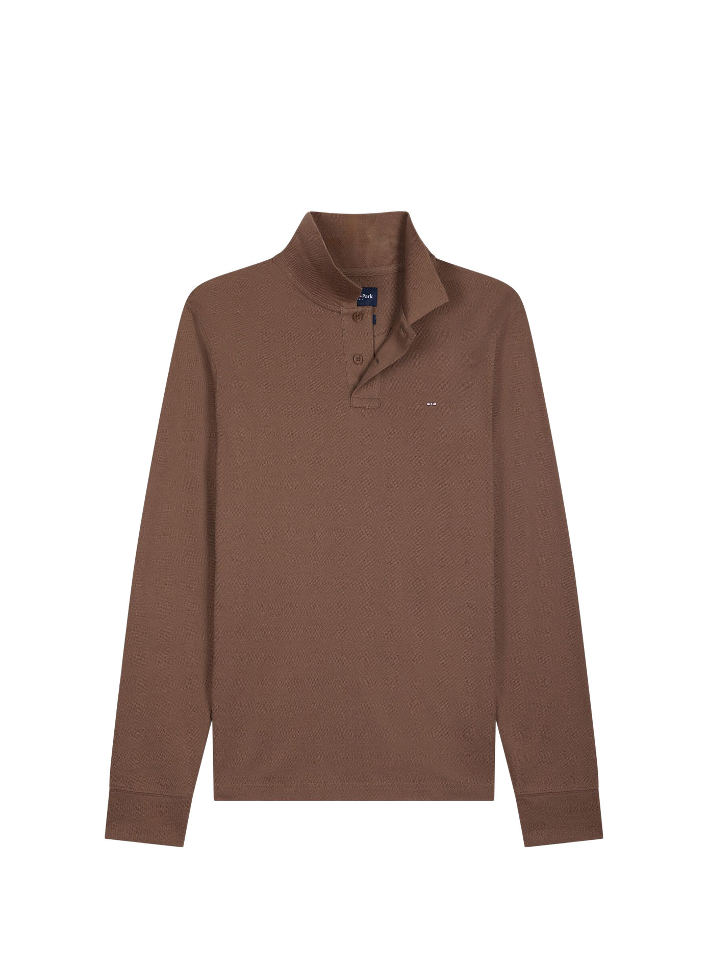 Polo slim en coton EDEN PARK Brown