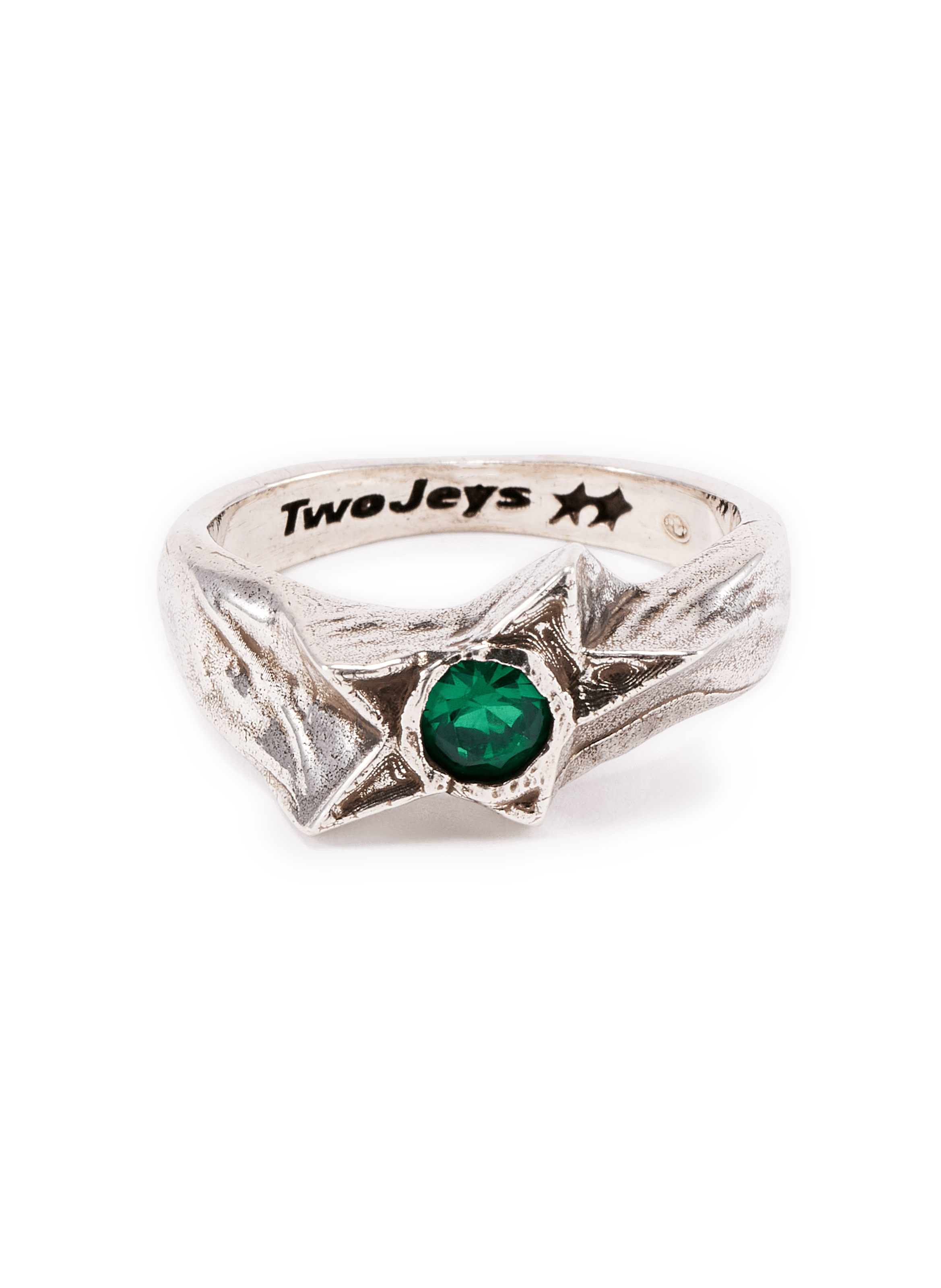 Bague en laiton et argent TWO JEYS Argent
