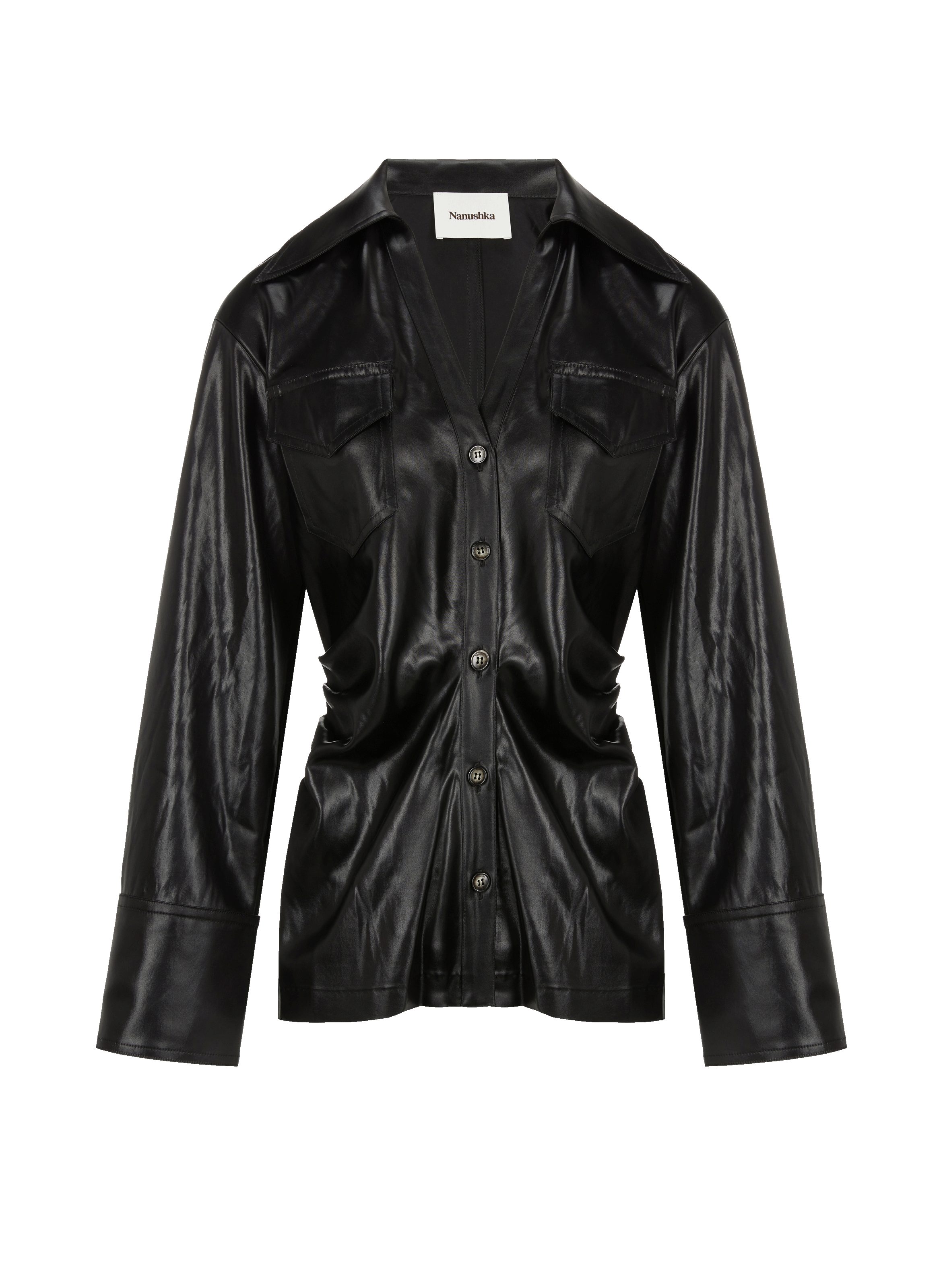 Chemise Dale satinée