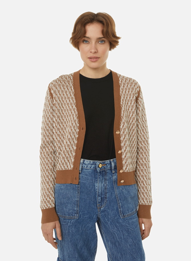 CRUSH COLLECTION patterned cardigan