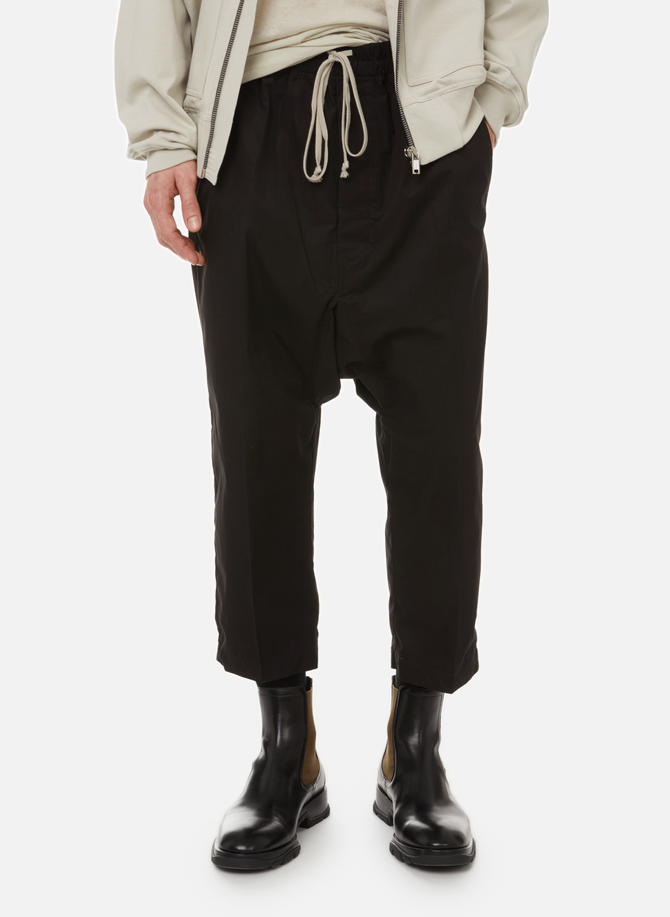Cropped cotton trousers RICK OWENS