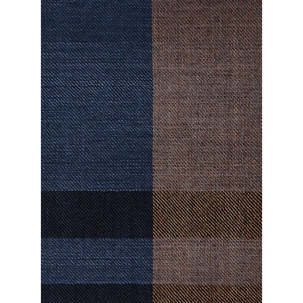 Foulard à carreaux en laine