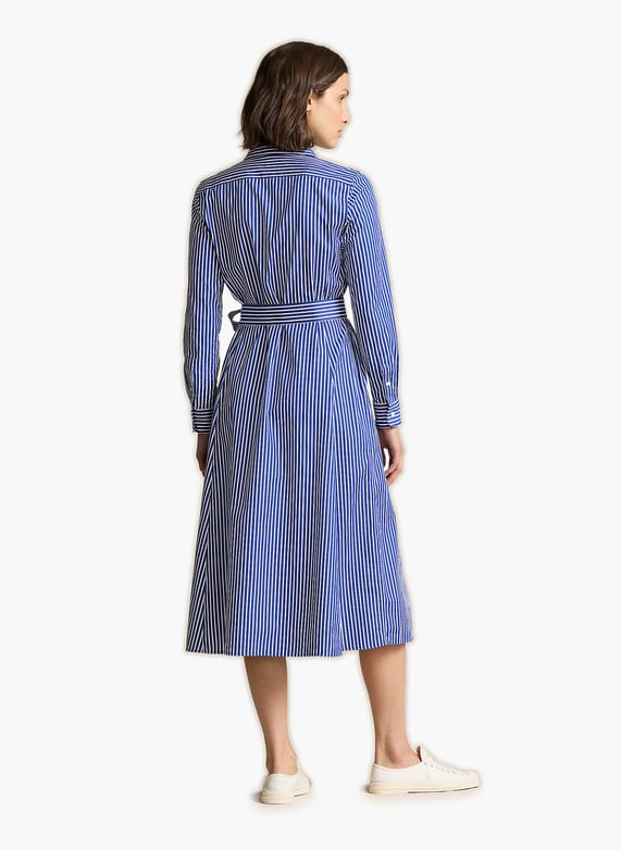 Long striped dress Blue Polo ralph lauren - Women | Printemps Long striped dress Blue Polo ralph lauren - Women | Printemps